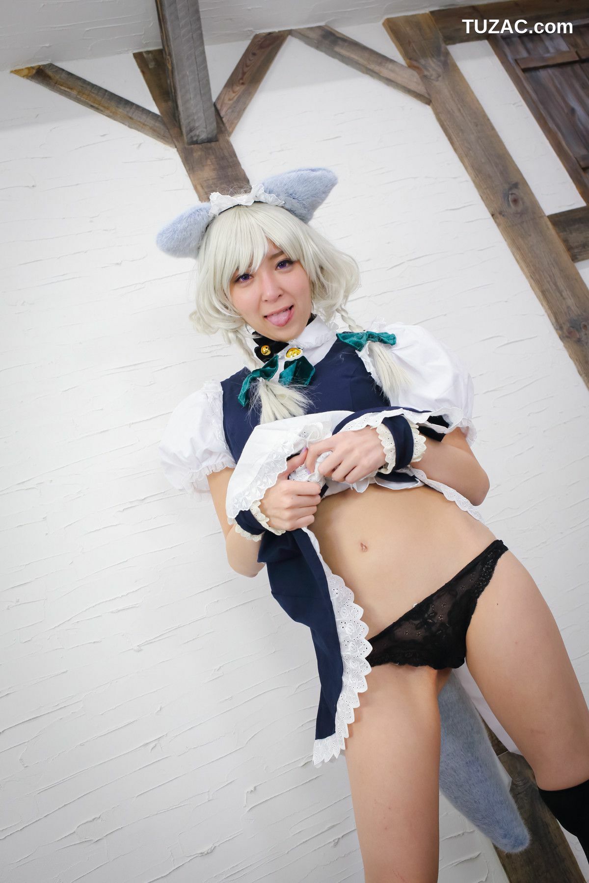 日本CosPlay_羽川るな 《東方月時計～ルナ·ダイアル》Izayoi Sakuya 写真集