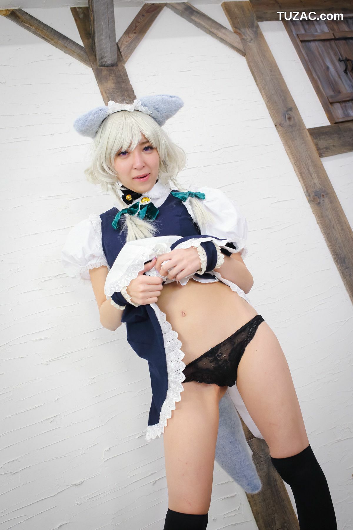 日本CosPlay_羽川るな 《東方月時計～ルナ·ダイアル》Izayoi Sakuya 写真集