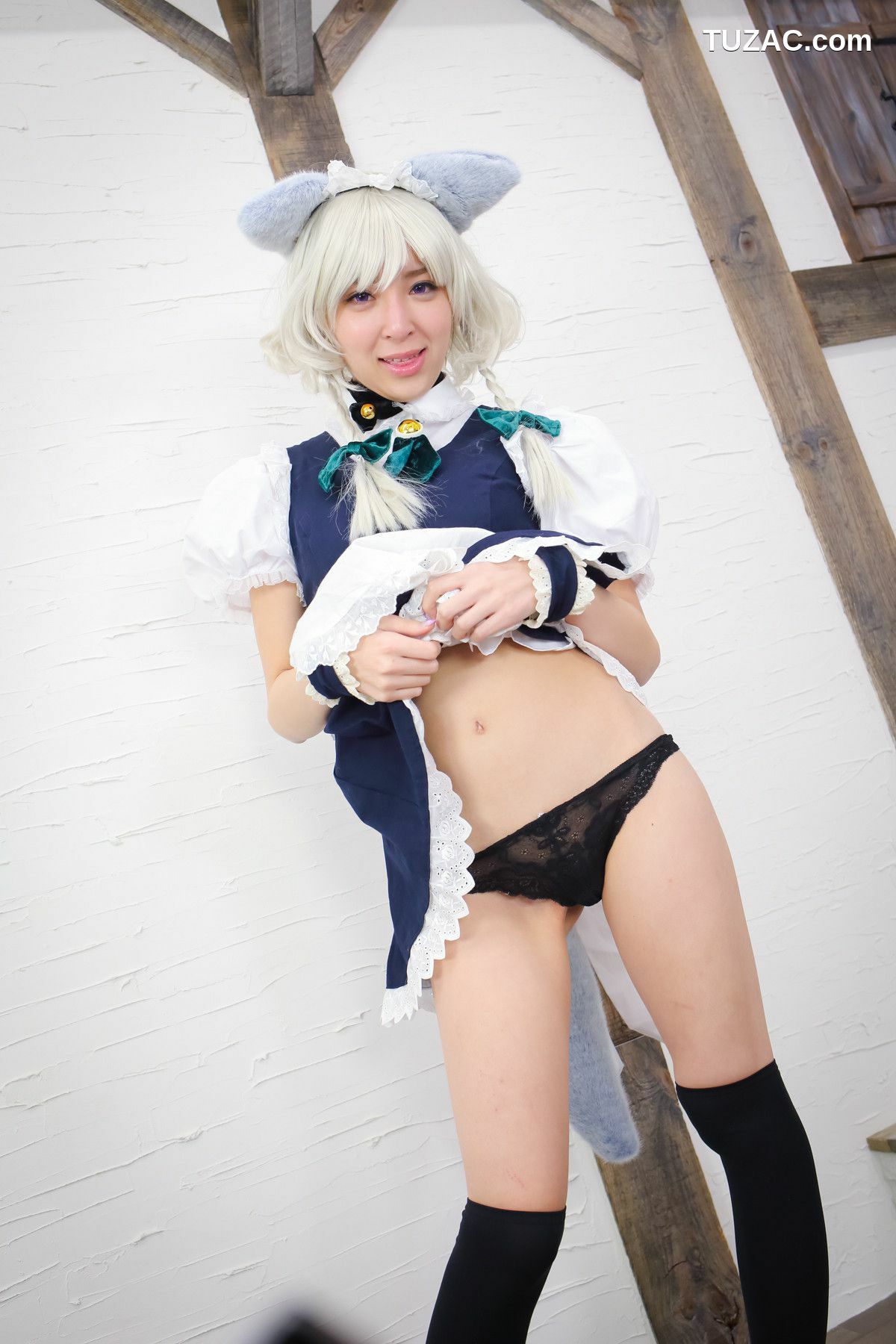 日本CosPlay_羽川るな 《東方月時計～ルナ·ダイアル》Izayoi Sakuya 写真集