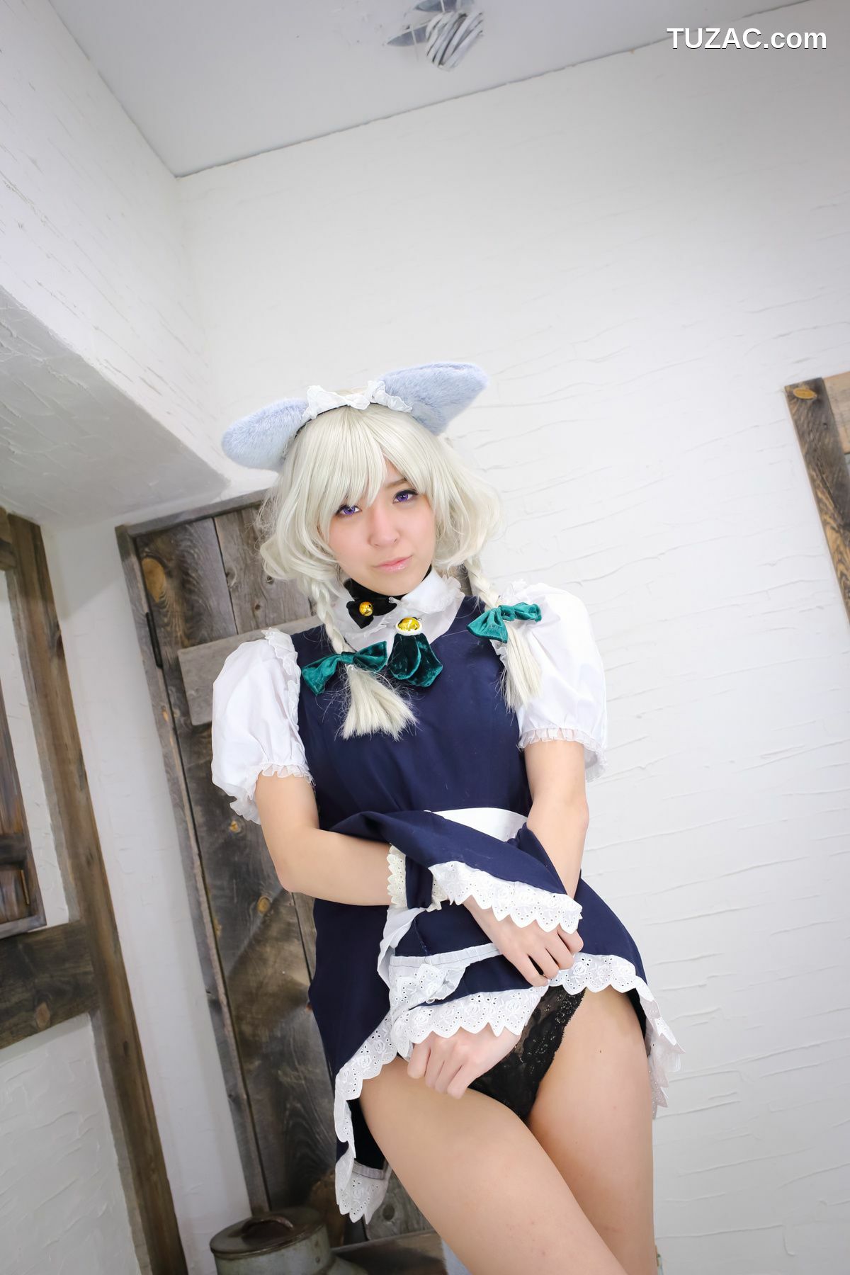 日本CosPlay_羽川るな 《東方月時計～ルナ·ダイアル》Izayoi Sakuya 写真集