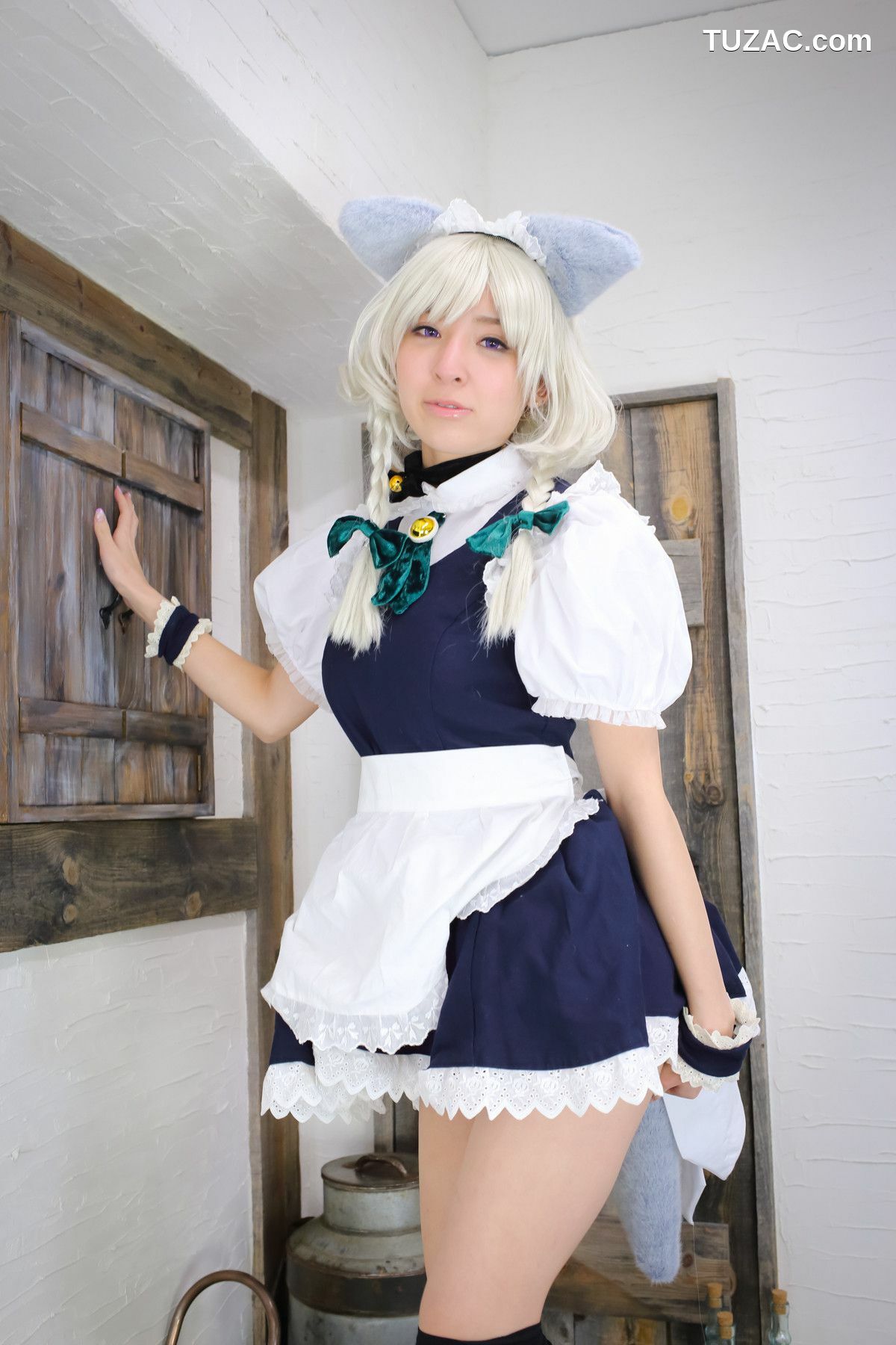 日本CosPlay_羽川るな 《東方月時計～ルナ·ダイアル》Izayoi Sakuya 写真集