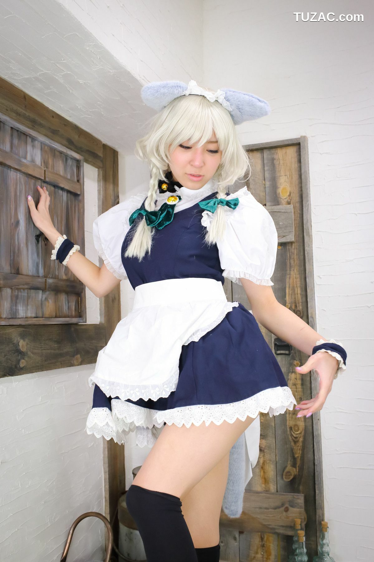 日本CosPlay_羽川るな 《東方月時計～ルナ·ダイアル》Izayoi Sakuya 写真集