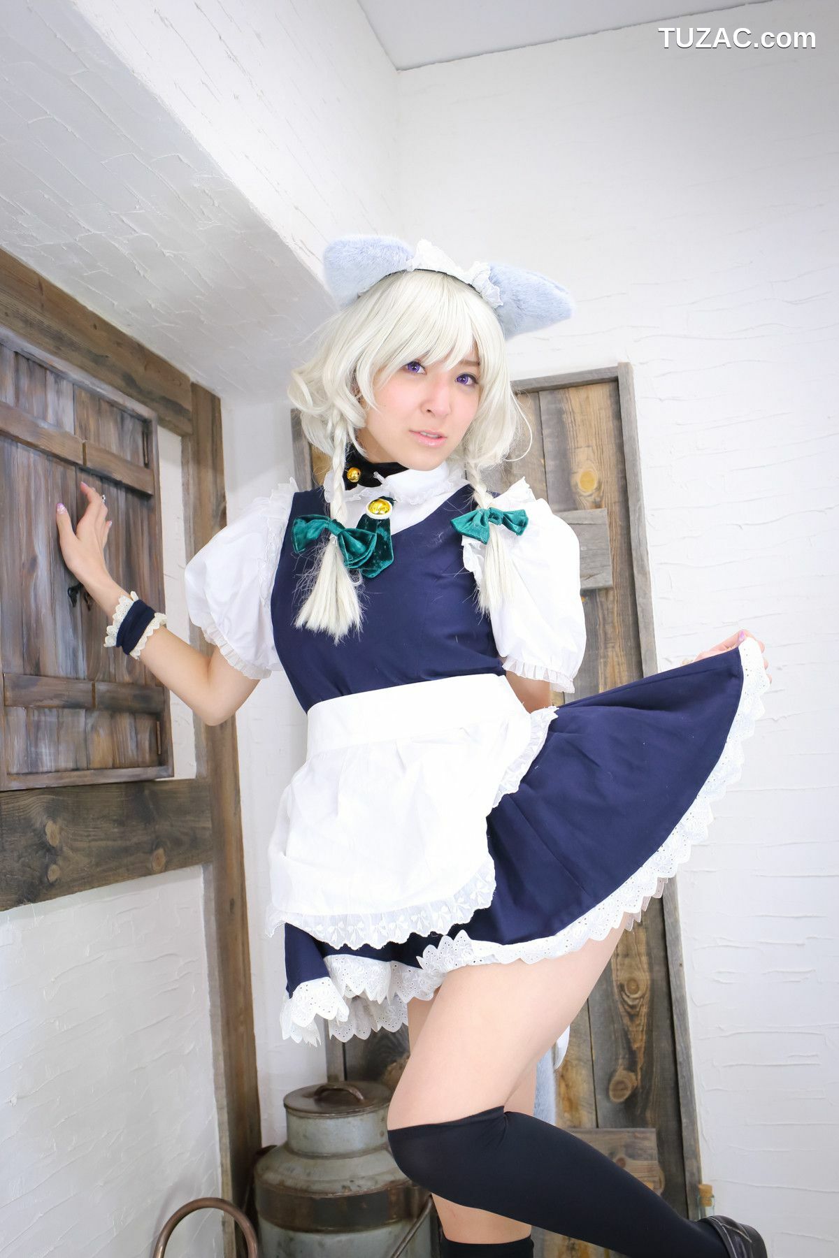 日本CosPlay_羽川るな 《東方月時計～ルナ·ダイアル》Izayoi Sakuya 写真集