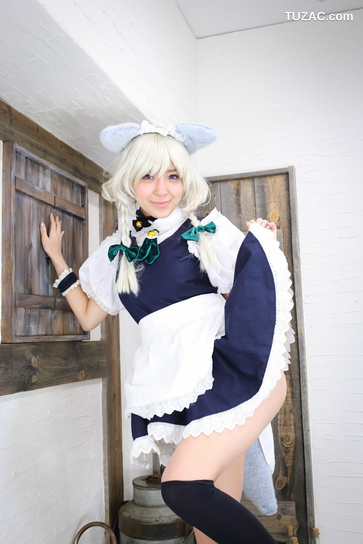 日本CosPlay_羽川るな 《東方月時計～ルナ·ダイアル》Izayoi Sakuya 写真集