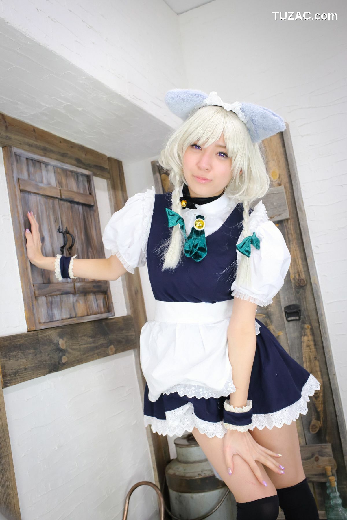 日本CosPlay_羽川るな 《東方月時計～ルナ·ダイアル》Izayoi Sakuya 写真集