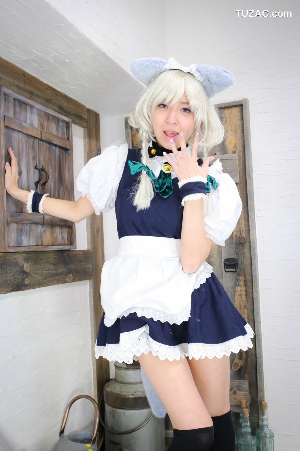 日本CosPlay_羽川るな 《東方月時計～ルナ·ダイアル》Izayoi Sakuya 写真集