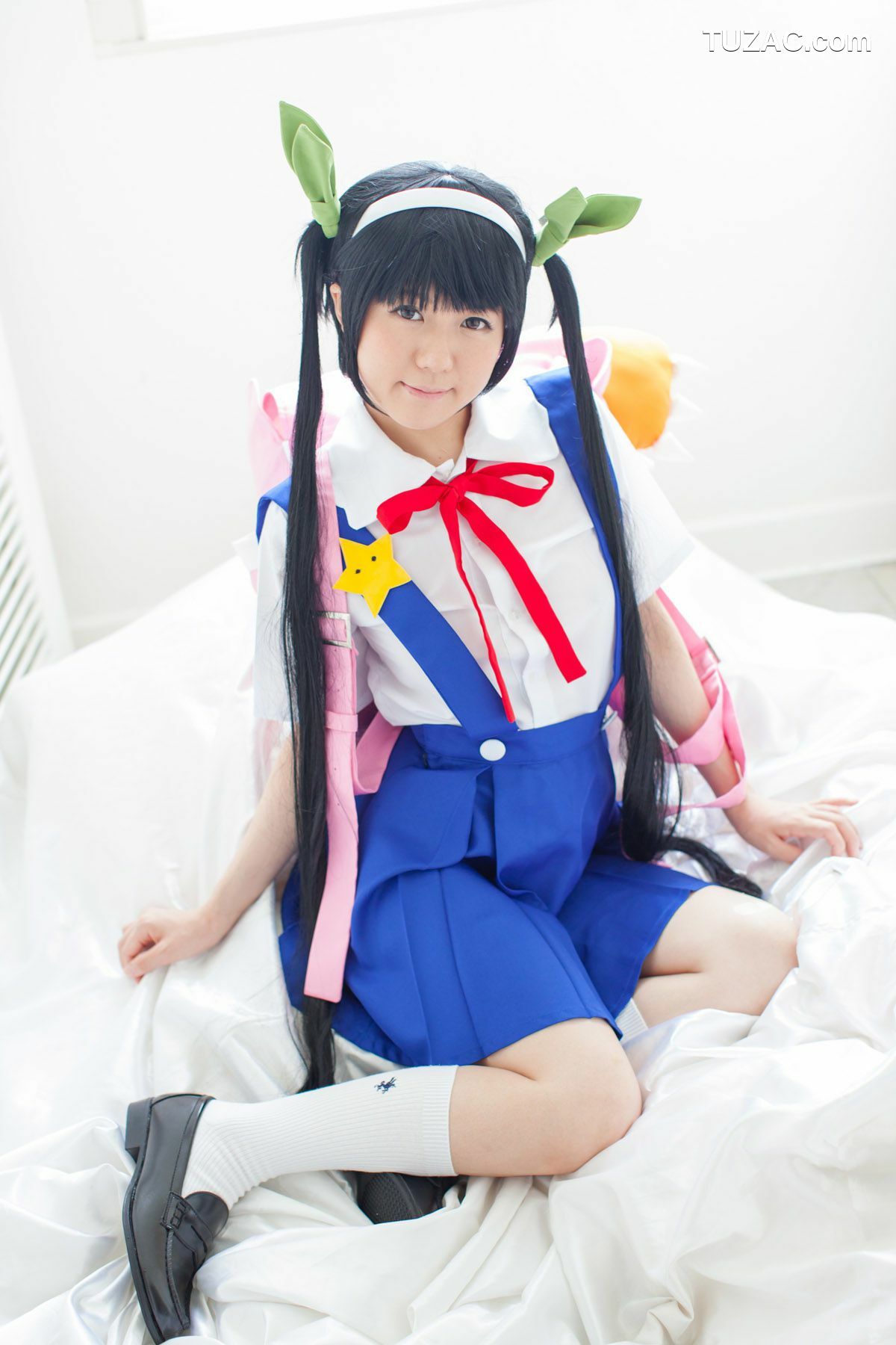 日本CosPlay_荒木まい (荒木麻衣) 《化物語》Hachikuji Mayoi(八九寺真宵) 写真集[40P]