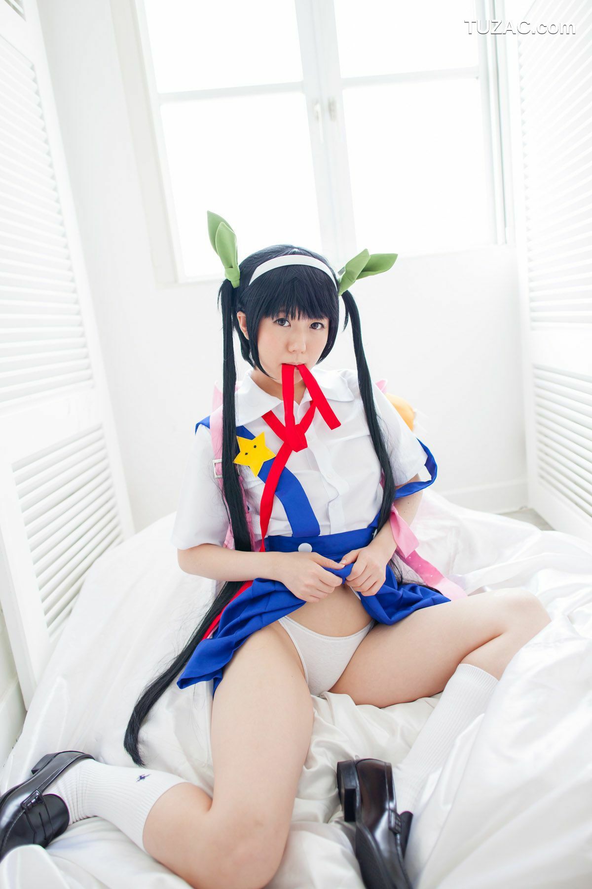 日本CosPlay_荒木まい (荒木麻衣) 《化物語》Hachikuji Mayoi(八九寺真宵) 写真集[40P]