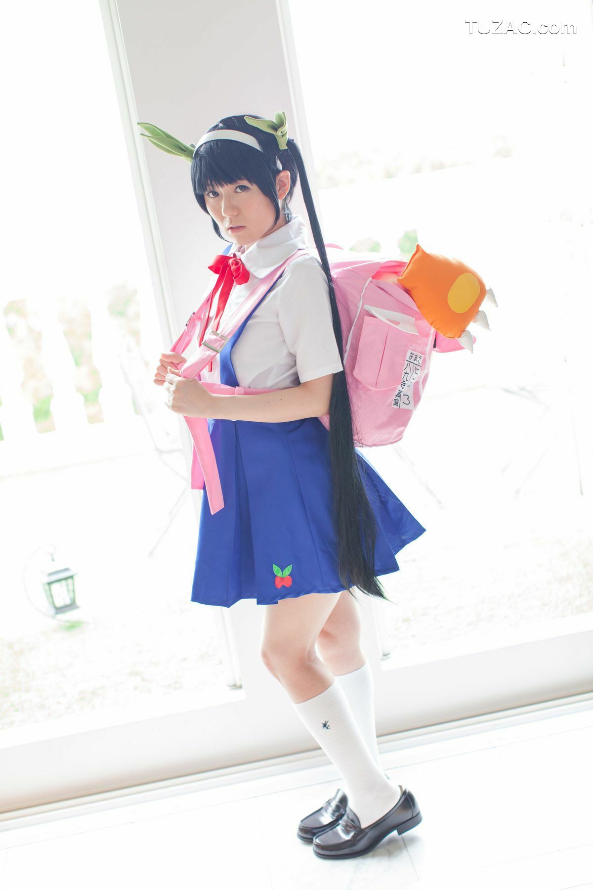 日本CosPlay_荒木まい (荒木麻衣) 《化物語》Hachikuji Mayoi(八九寺真宵) 写真集[40P]