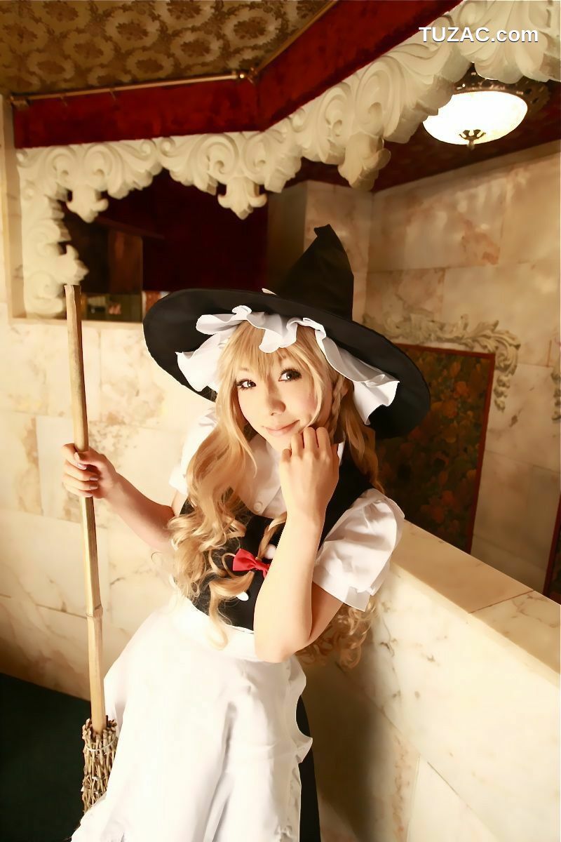 日本CosPlay_華群みさき 《東方Project》博麗霊夢+霧雨魔理沙  写真集[100P]