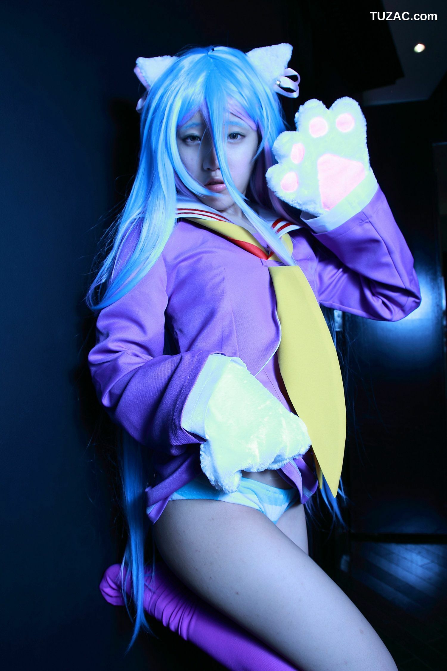日本CosPlay_青井草莓 Ichigo Aoi 《ノーエッチ ノーライフ - White》 写真集