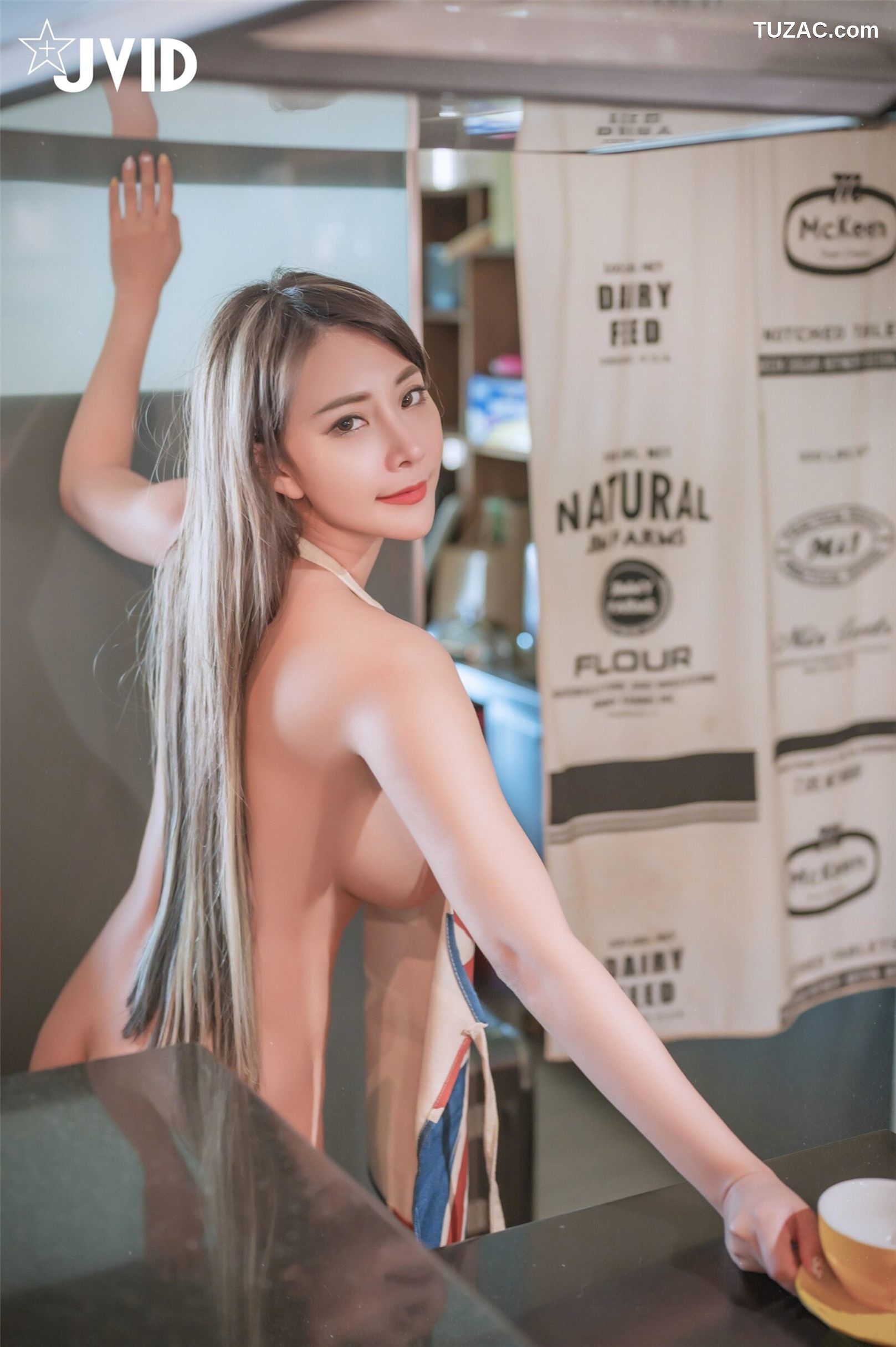 JVID-乐乐-寂寞旅人咖啡馆围裙