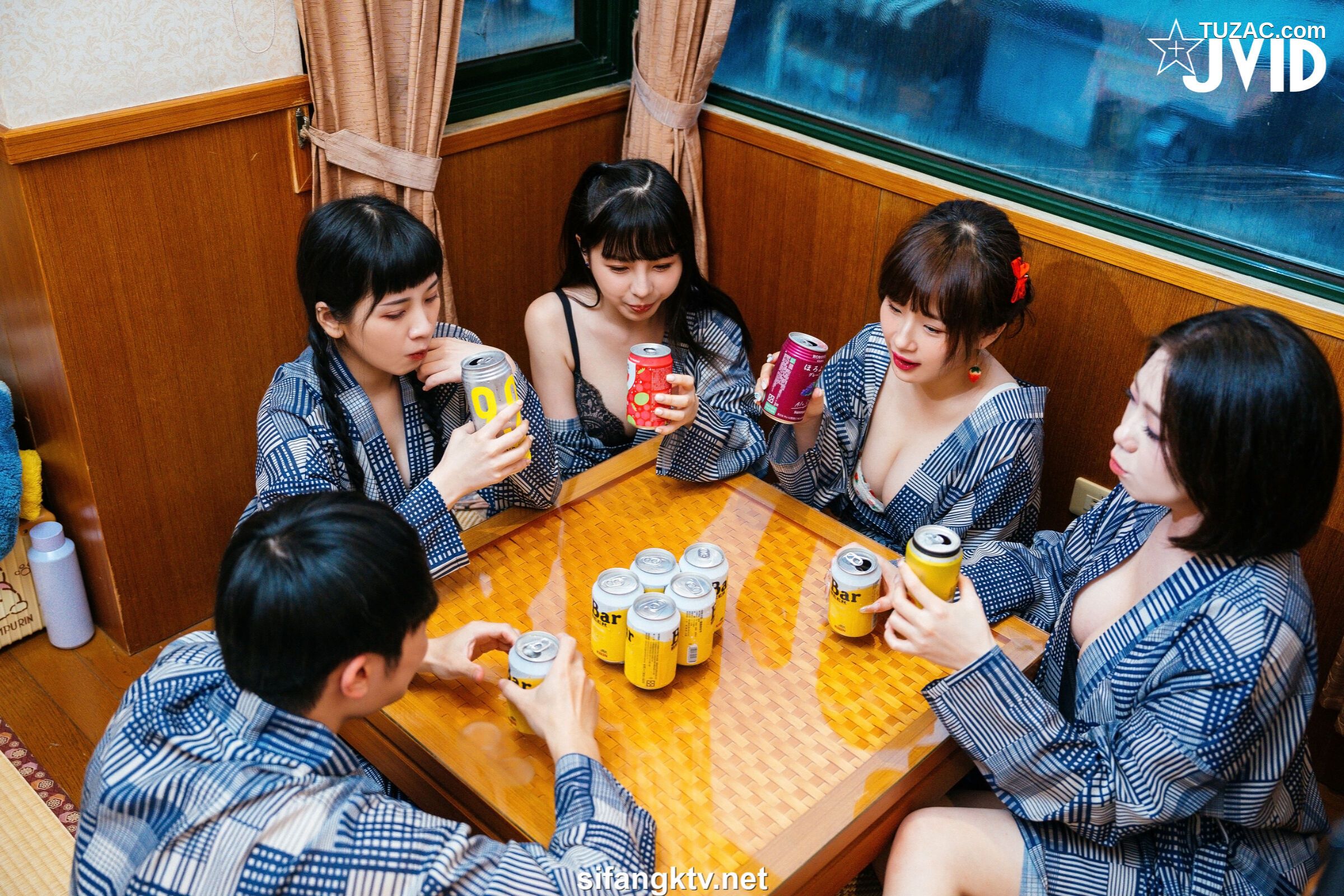 JVID-婕咪-Juice-雅捷-月台尼Tiny-茶理-酒醉的瘋狂做愛快樂之夜