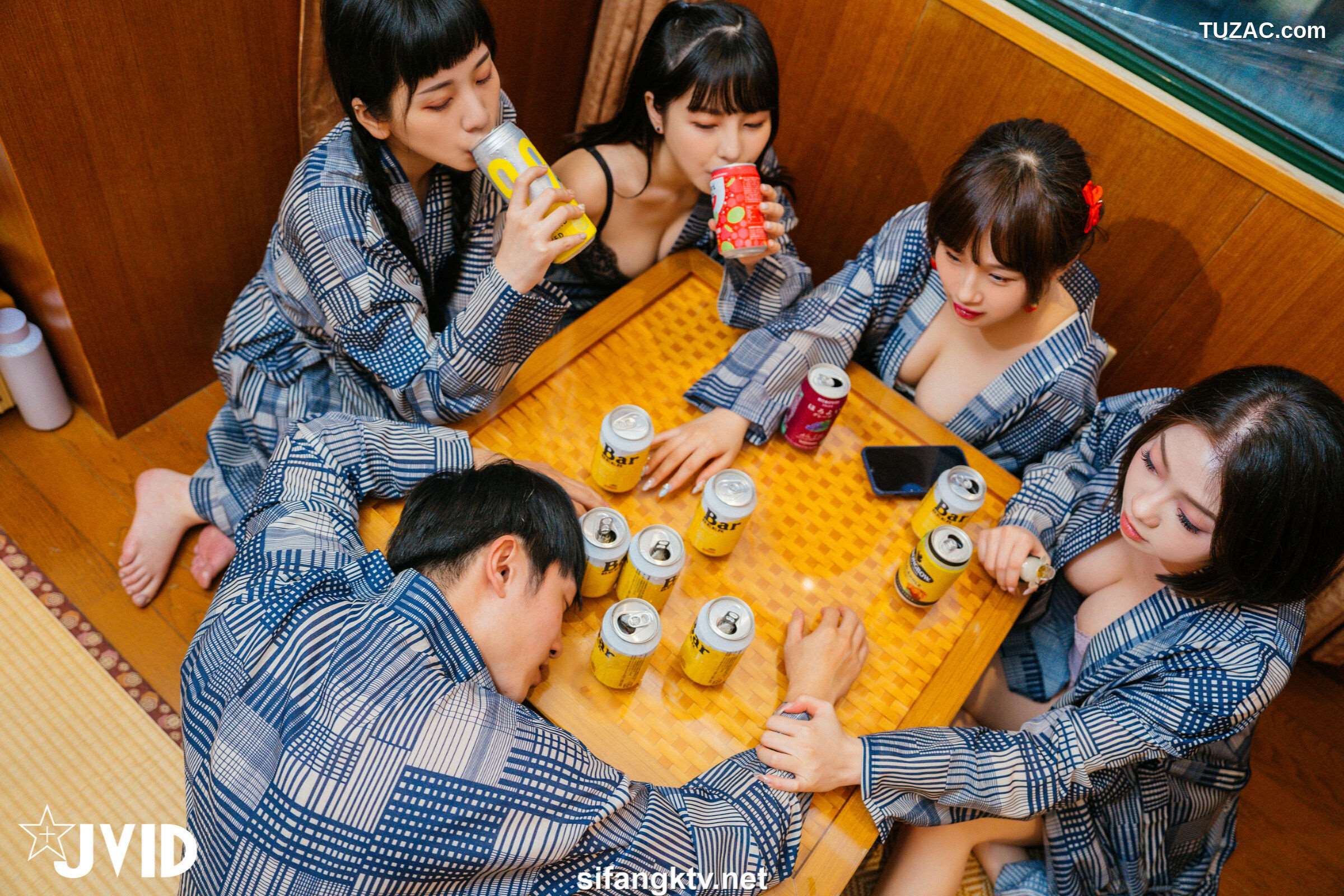 JVID-婕咪-Juice-雅捷-月台尼Tiny-茶理-酒醉的瘋狂做愛快樂之夜