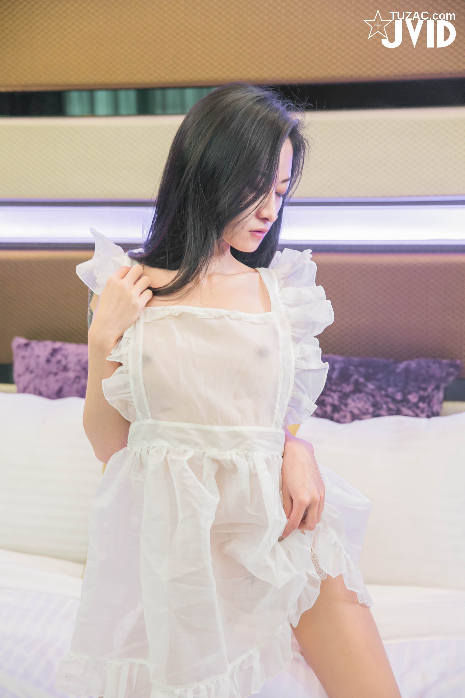 JVID-小婕兒-張雅婷-色女最喜歡主人-來看看我的女僕服務-不間斷抽插濃厚中出