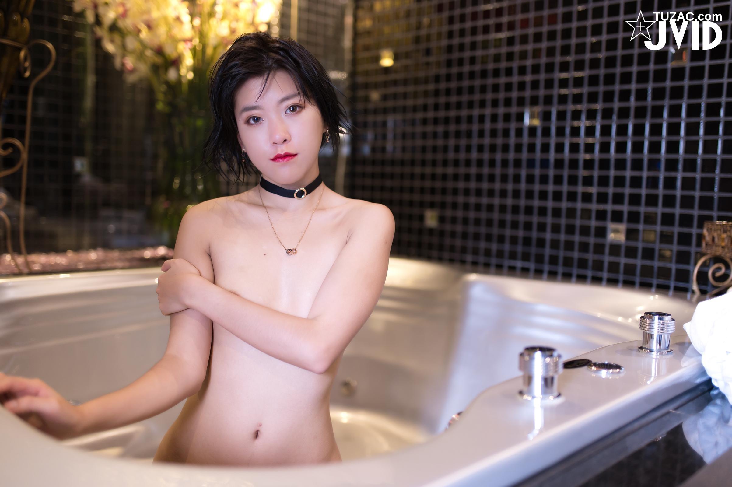 JVID-酸猫女孩-短发四点全露X视频自摸流白浆