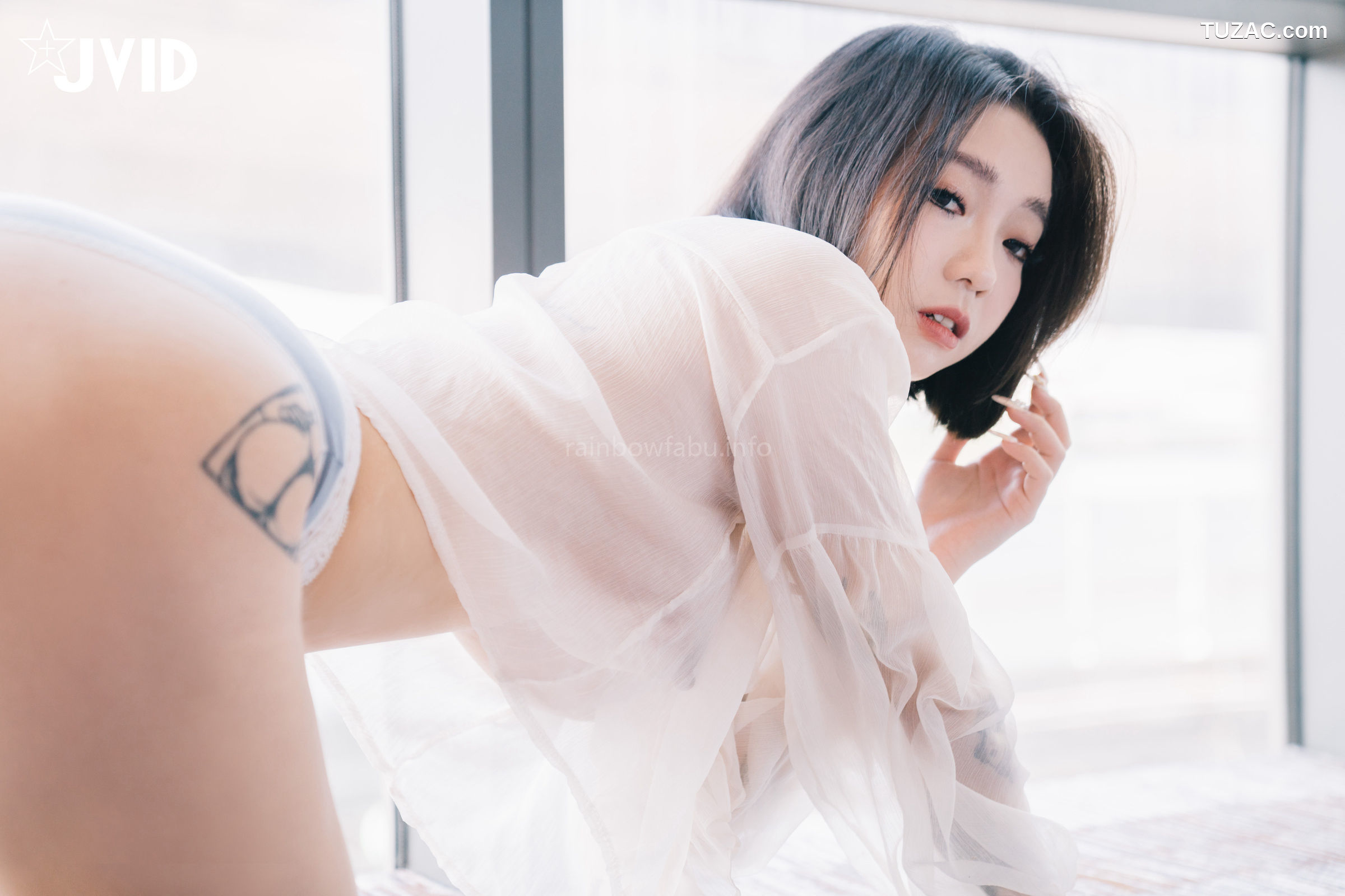 JVID-雅捷-绝美人妻再清涩在你面前-2022.12.26