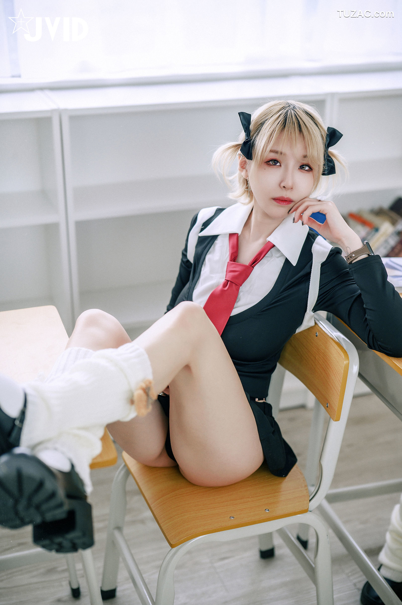 JVID-黎菲儿-黎茉-情欲校园补考日-女学生在教室嬉闹-相互探索身体-性欲高涨-2023.03.27