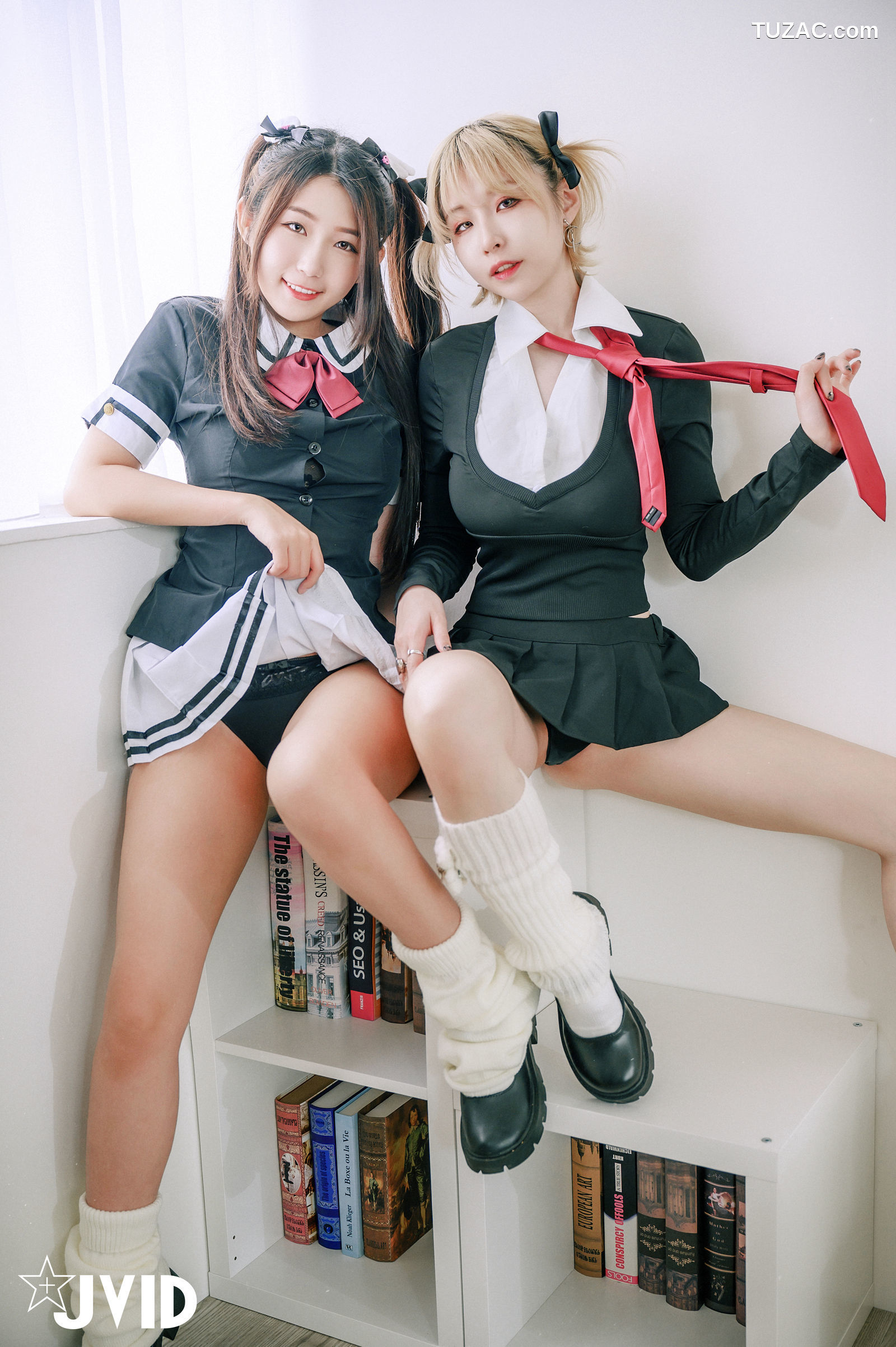 JVID-黎菲儿-黎茉-情欲校园补考日-女学生在教室嬉闹-相互探索身体-性欲高涨-2023.03.27