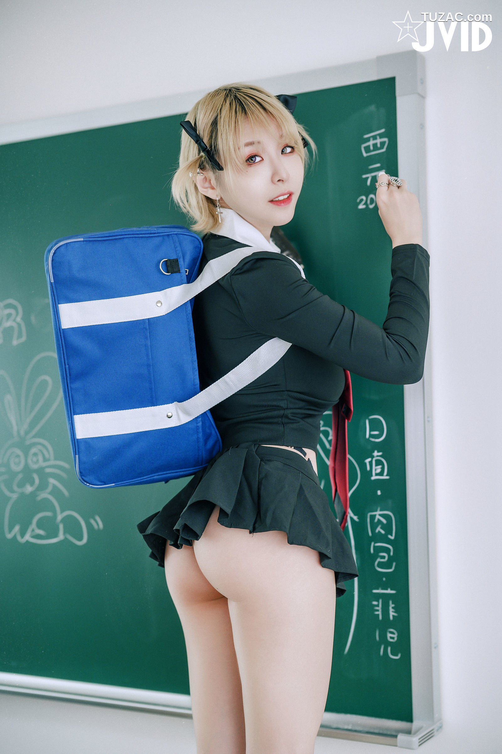 JVID-黎菲儿-黎茉-情欲校园补考日-女学生在教室嬉闹-相互探索身体-性欲高涨-2023.03.27