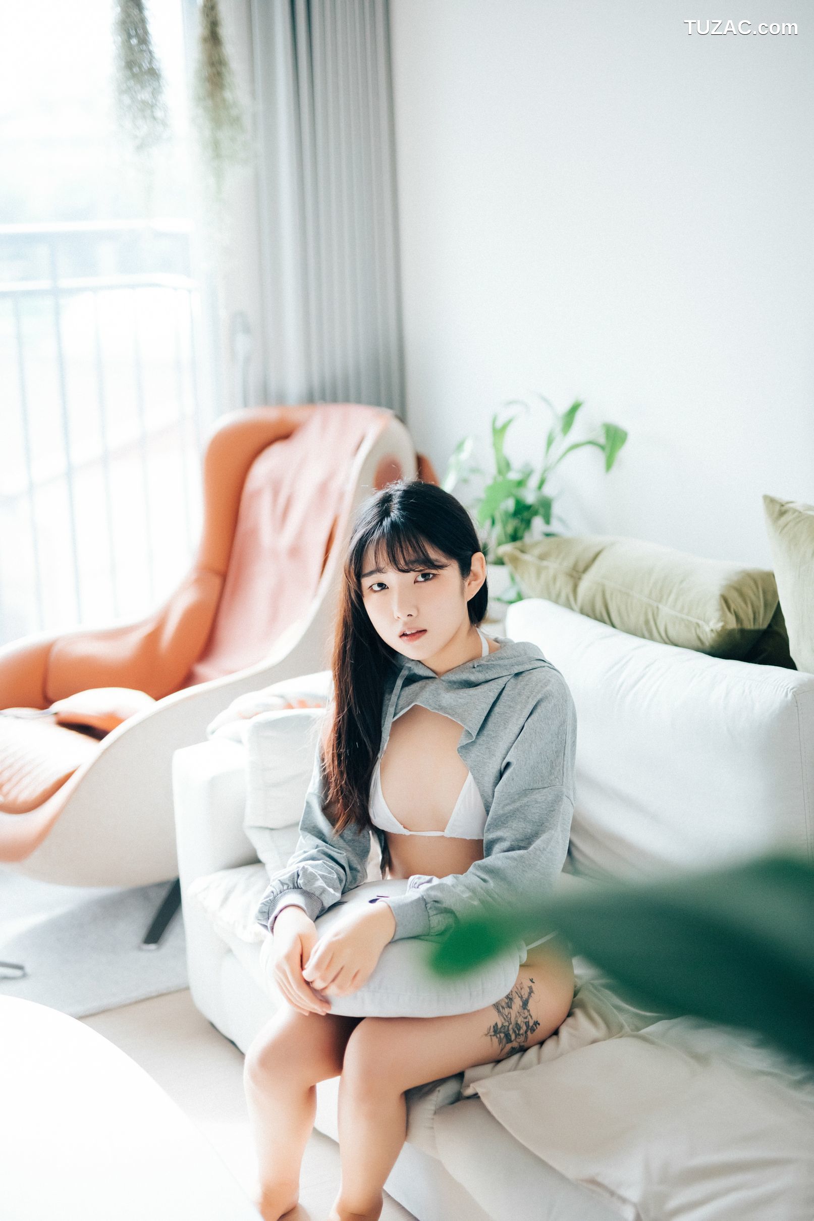 SonSon-손손-在家里的约会-无圣光-Date-at-home-Loozy