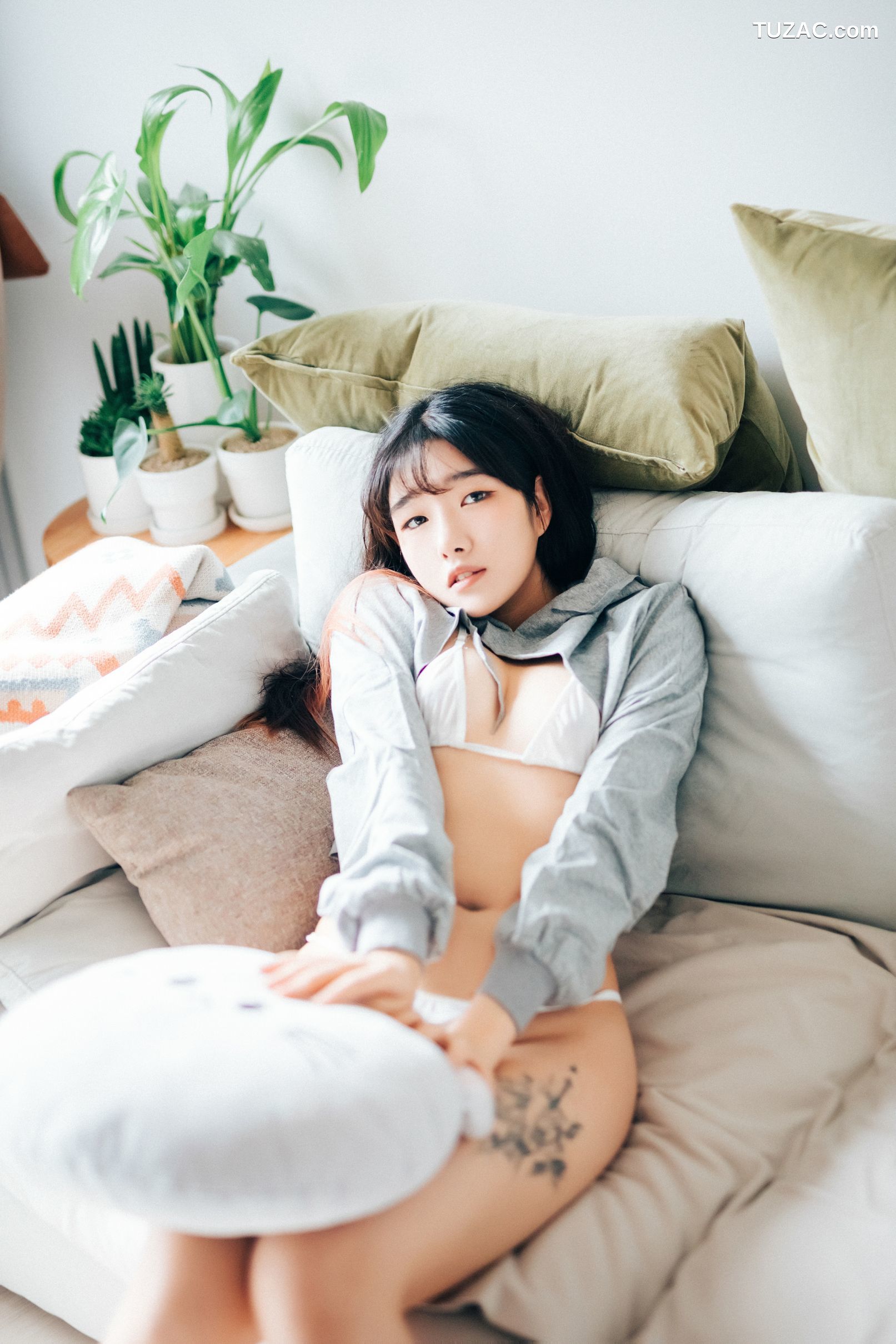 SonSon-손손-在家里的约会-无圣光-Date-at-home-Loozy