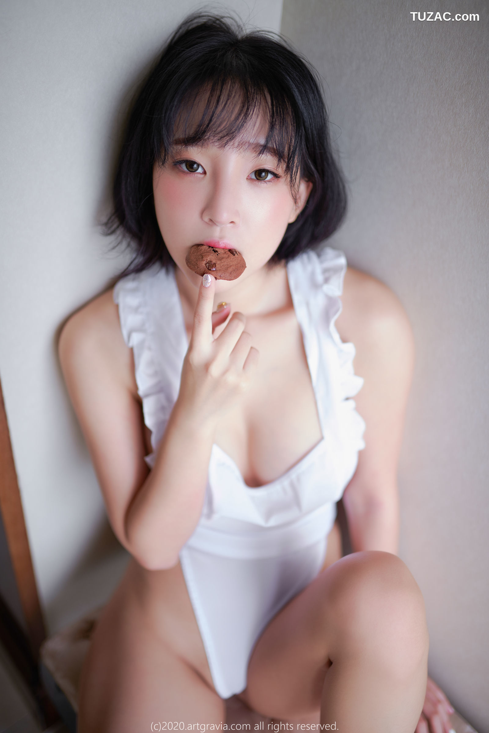 姜仁卿-ARTGRAVIA-134-性感厨娘-豹纹女郎-Inkyung