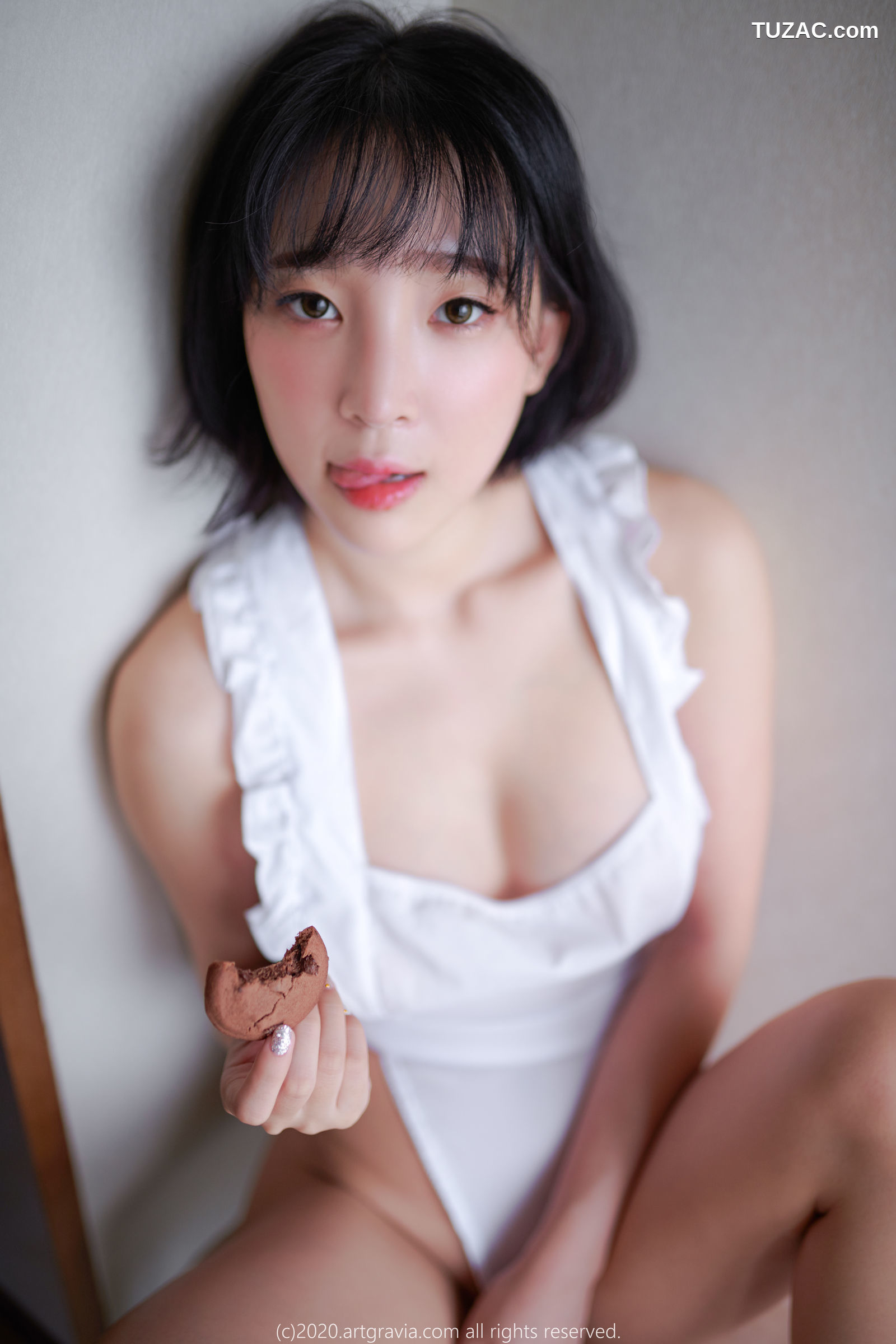 姜仁卿-ARTGRAVIA-134-性感厨娘-豹纹女郎-Inkyung