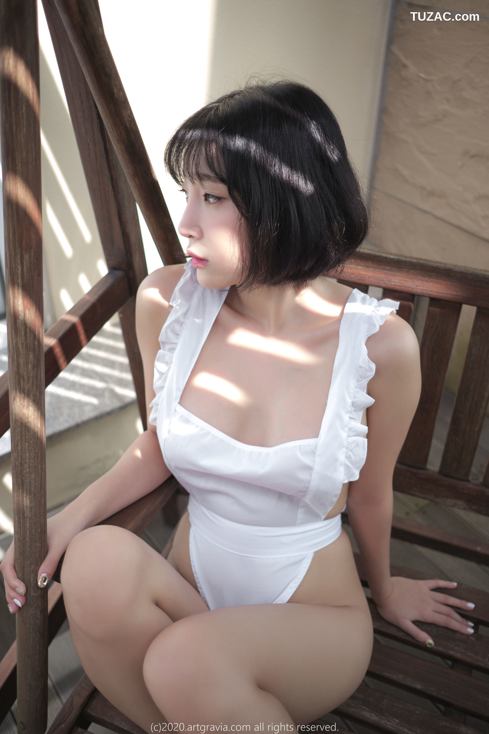 姜仁卿-ARTGRAVIA-134-性感厨娘-豹纹女郎-Inkyung