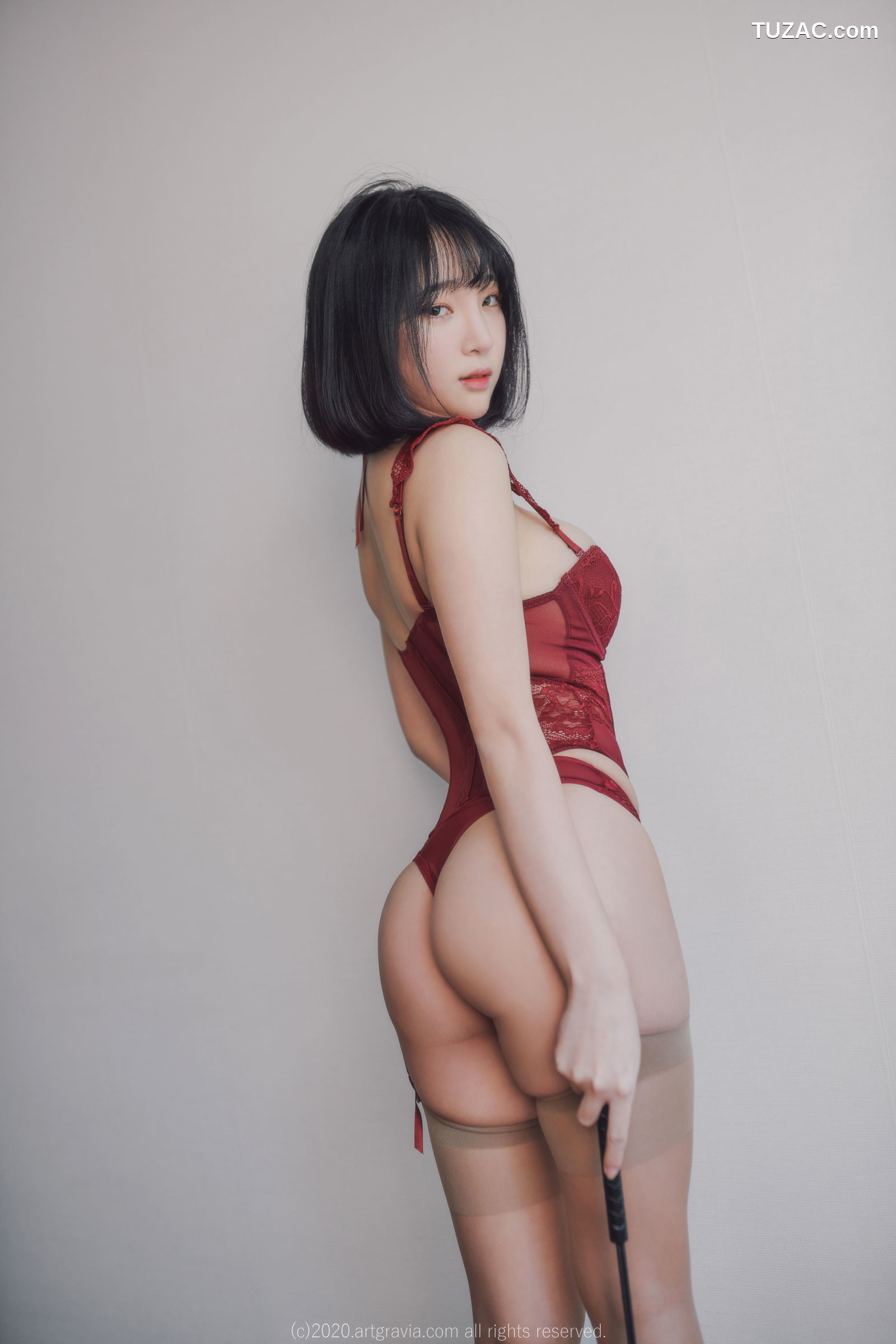 姜仁卿-ARTGRAVIA-153-情趣蕾丝调教-Inkyung