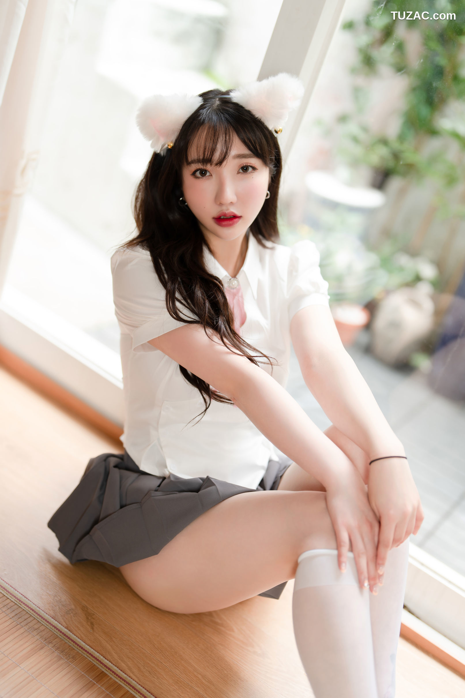 孙乐乐-Son-Ye-Eun-SIDAM-001-女仆装学生装猫耳-S