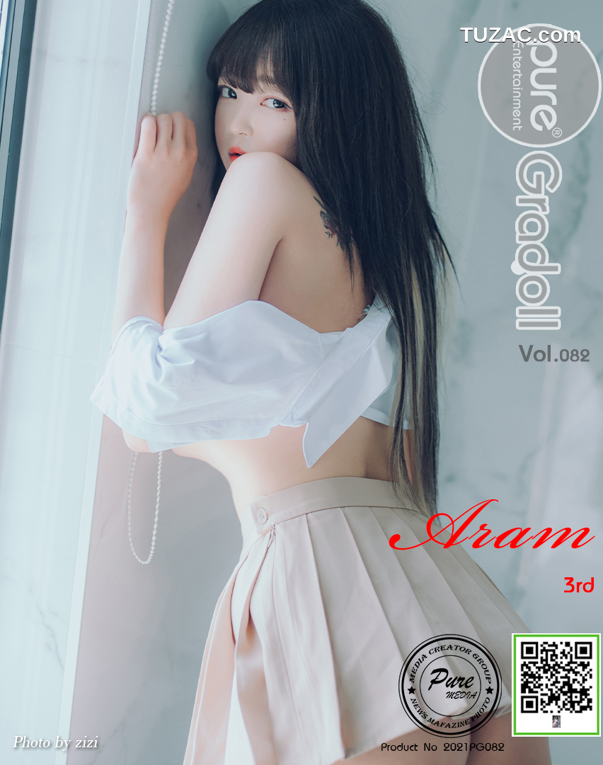 韩国美女-Aram-亚兰-玩弄草莓冰棒-Pure-Media-Vol.082