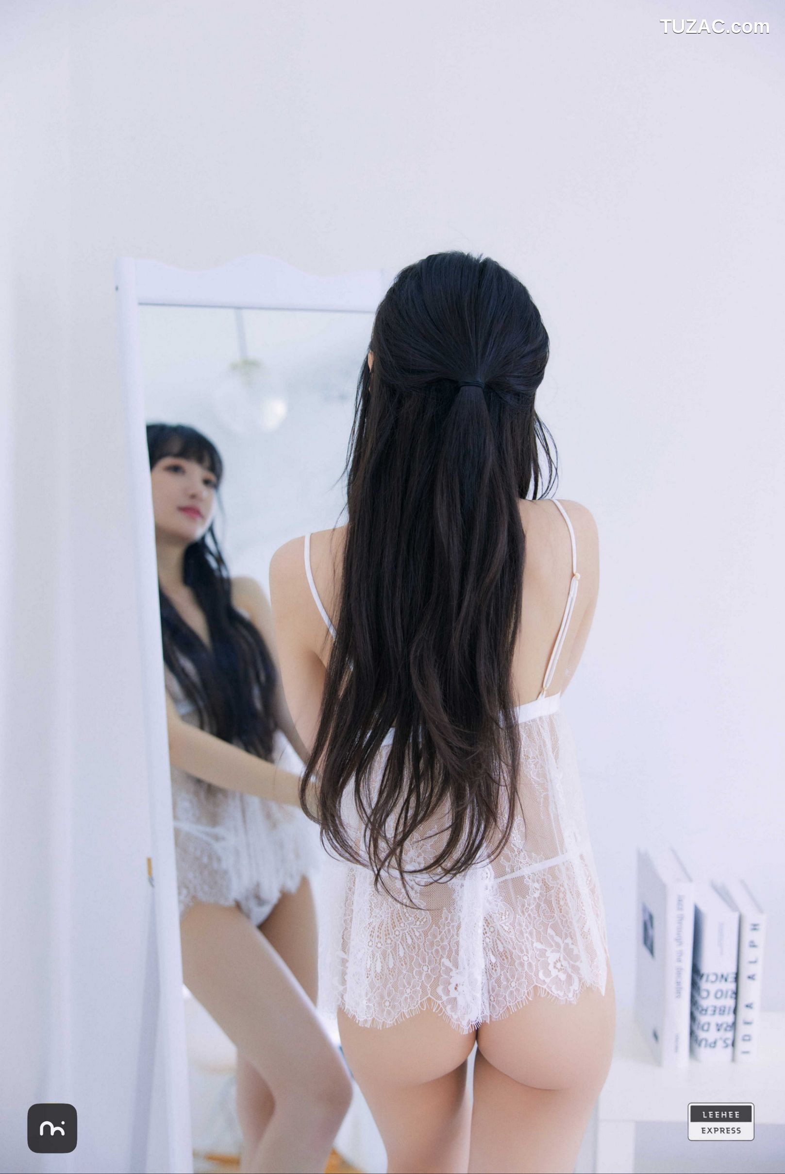 韩国美女-HaNari-轻透白纱-LEEHEE-EXPRESS-LEHF-152