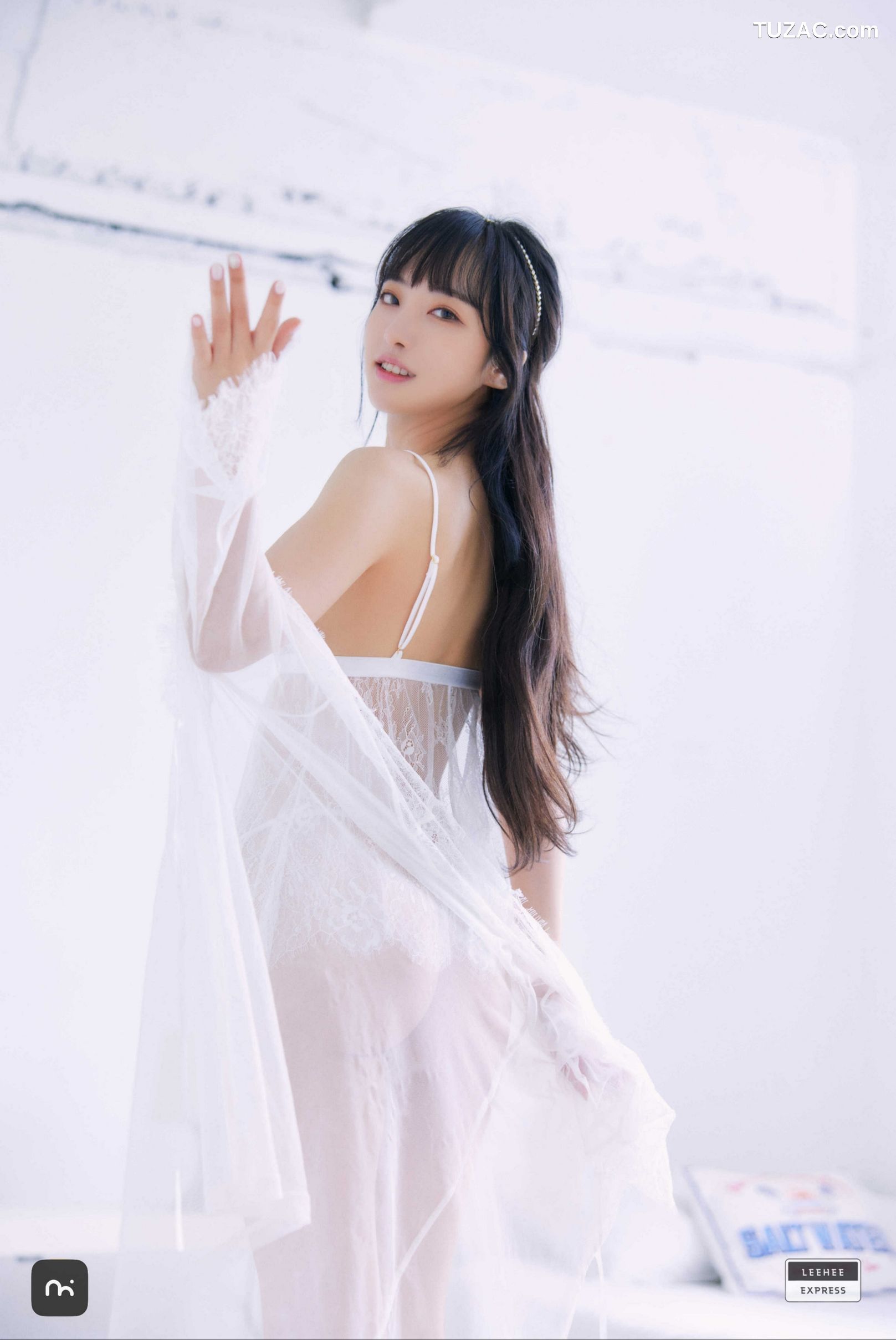 韩国美女-HaNari-轻透白纱-LEEHEE-EXPRESS-LEHF-152