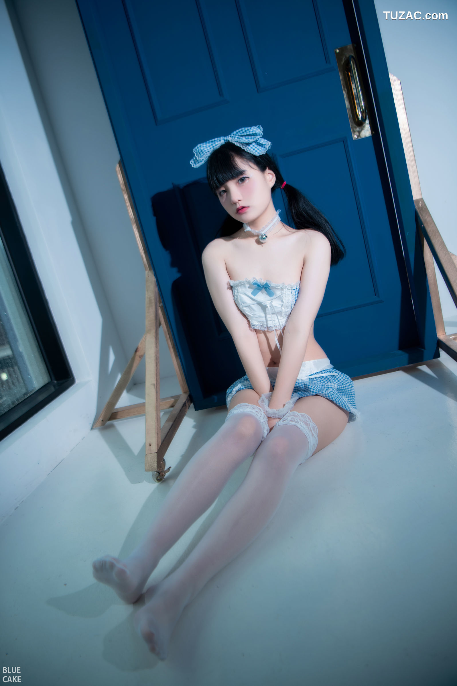 韩国美女-Jenny-정제니-白色-WHITE-BLUECAKE