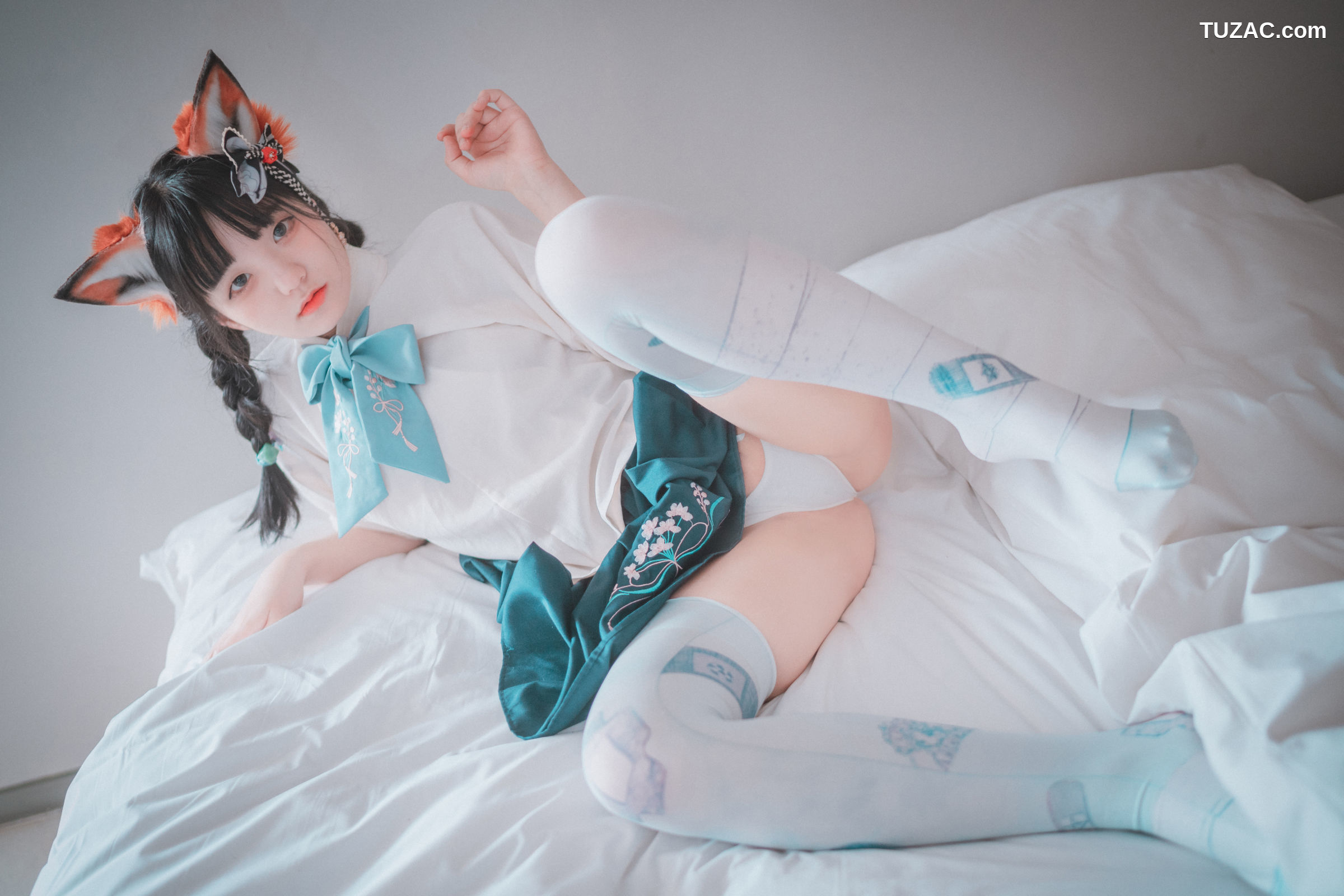 韩国美女-Jenny-정제니-穿汉服的小狐狸-Kitune-in-Hanfu-DJAWA