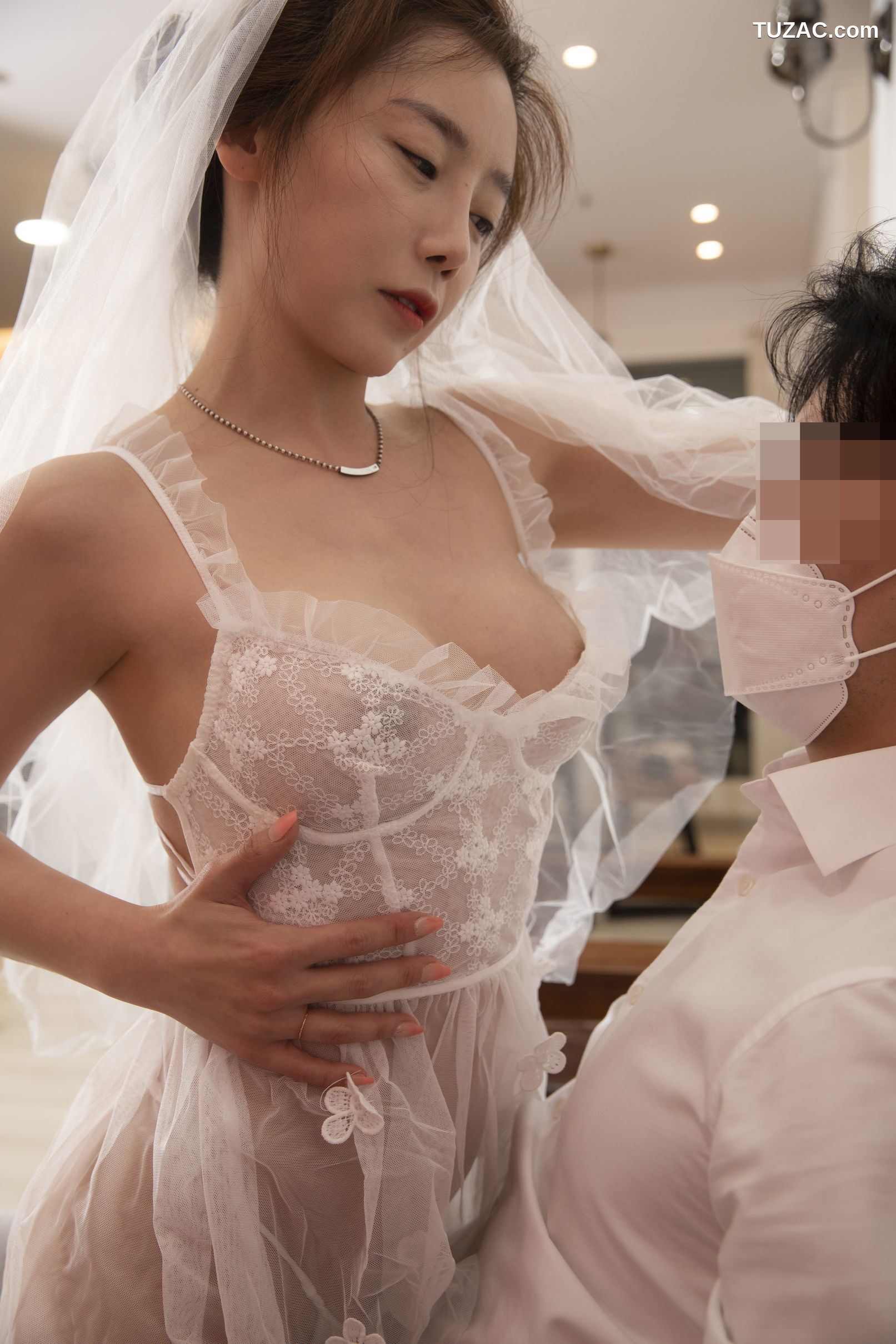 韩国美女-LeeHa-性感婚纱诱惑-A-Helper-Series-S5-BUNNY