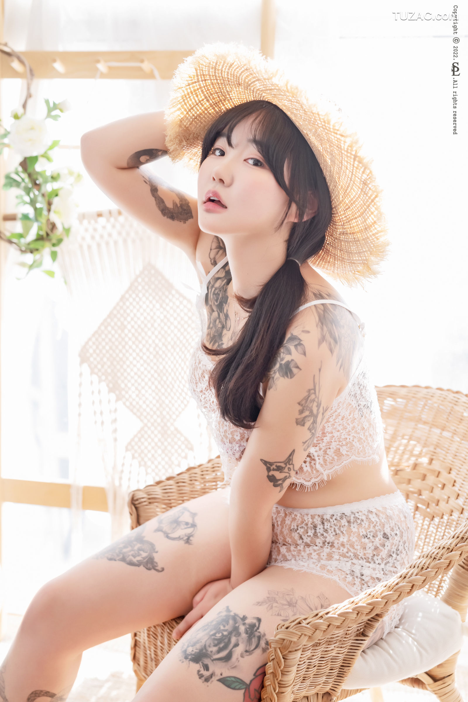 韩国美女-全宝妍-Jeon-Bo-Yeon-马尾辫-Ponytail-SaintPhotoLife-Vol.09