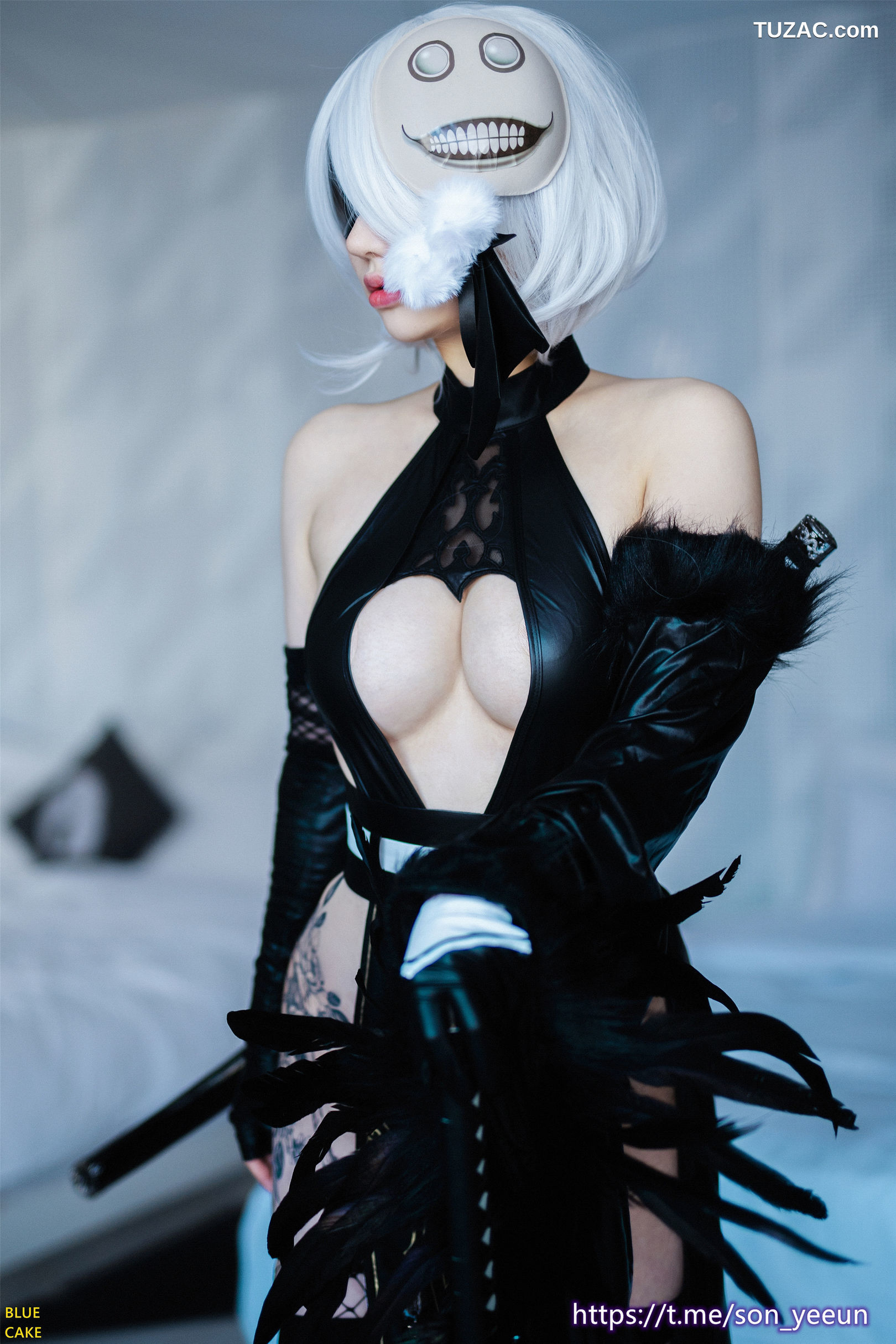 韩国美女-孙乐乐-Son-YeEun-尼尔机械纪元-NieR-YoRHa-No.2-2B