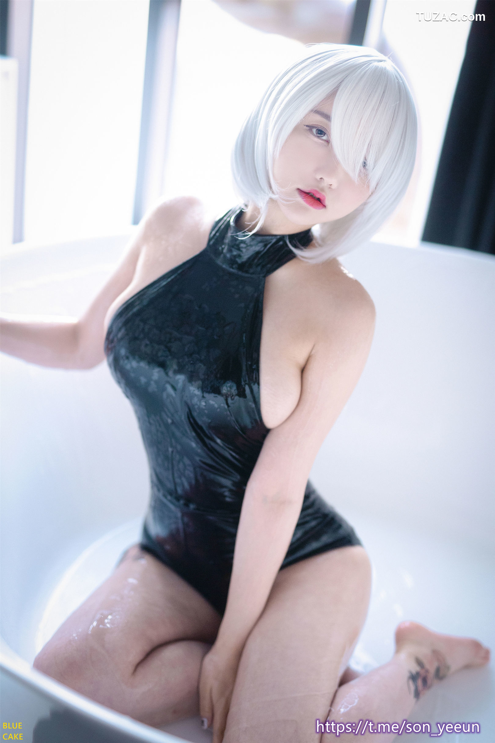 韩国美女-孙乐乐-Son-YeEun-尼尔机械纪元-NieR-YoRHa-No.2-2B