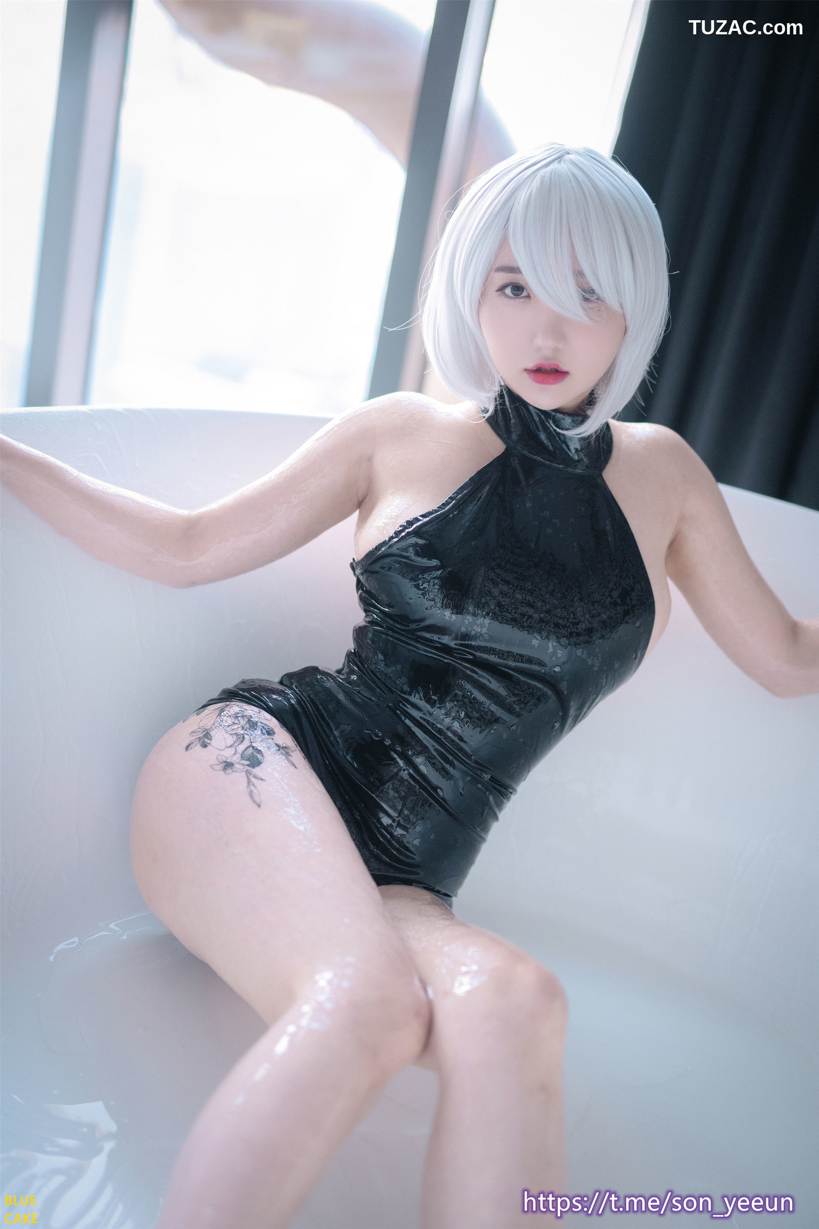 韩国美女-孙乐乐-Son-YeEun-尼尔机械纪元-NieR-YoRHa-No.2-2B