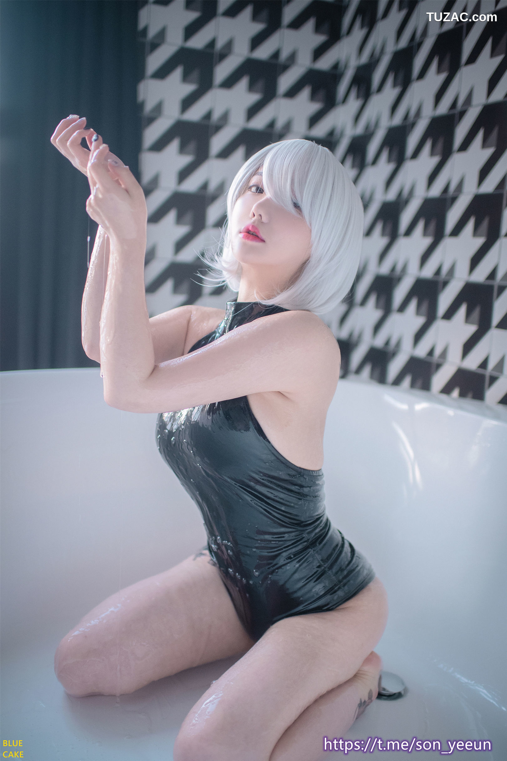 韩国美女-孙乐乐-Son-YeEun-尼尔机械纪元-NieR-YoRHa-No.2-2B