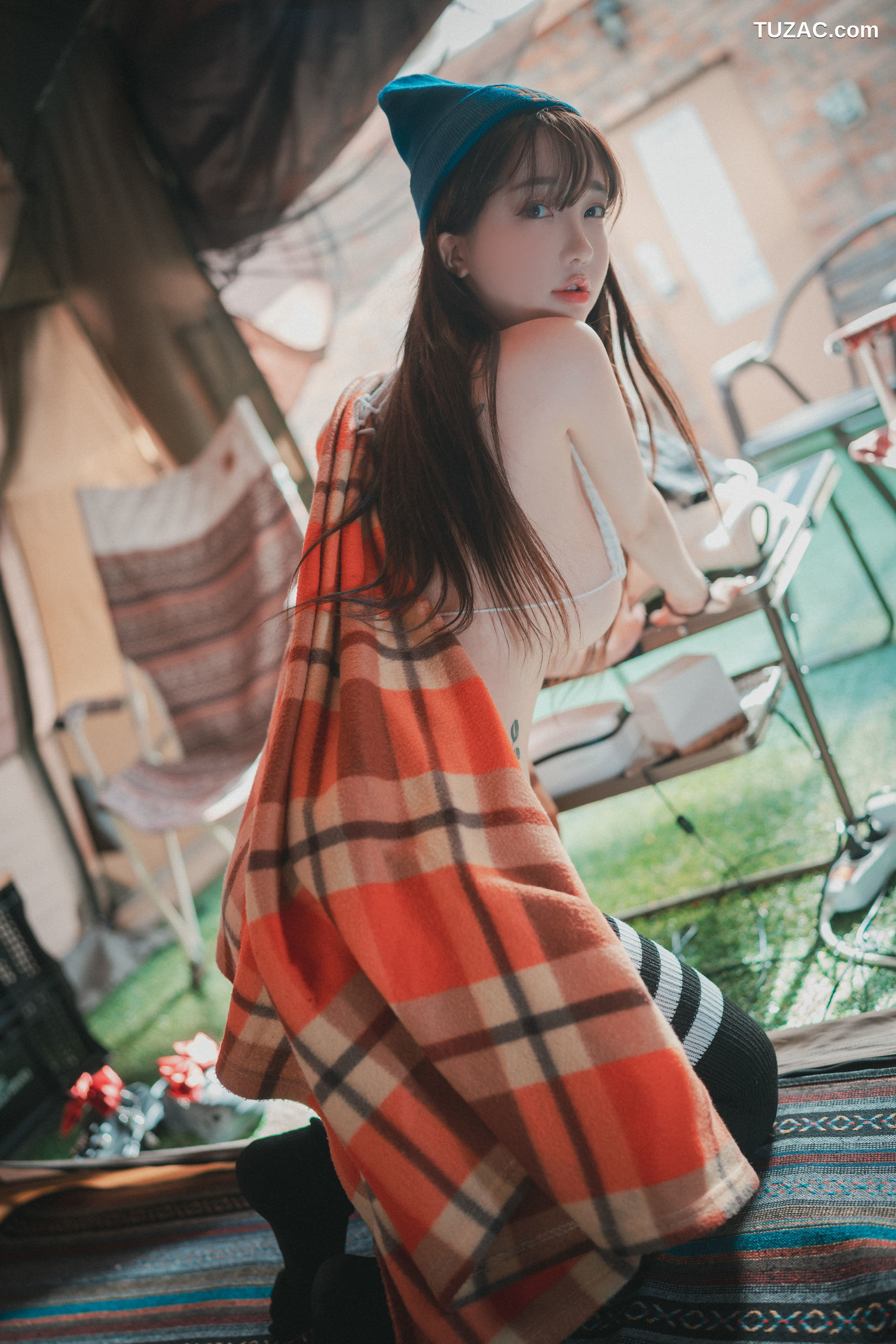 韩国美女-孙乐乐-Son-YeEun-浪漫冬季露营-Romantic-Winter-Glamping