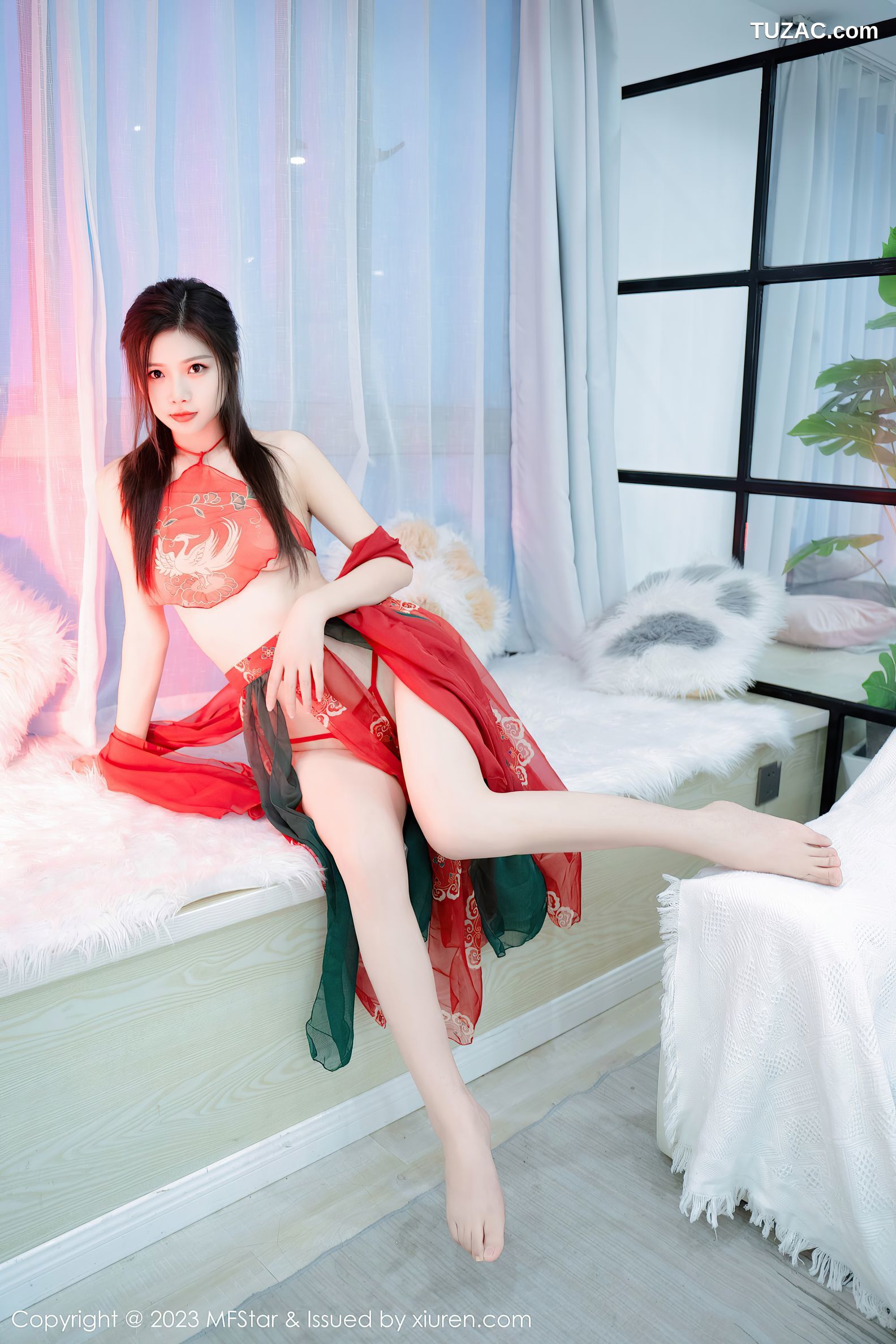 MFStar模范学院-597-星萌-红色古装服饰