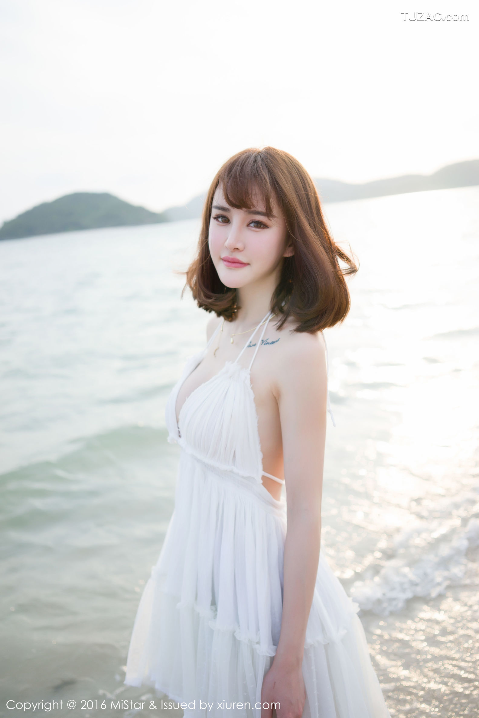 MiStar魅妍社-110-青树-《海滩湿身-比基尼》-2016.08.18