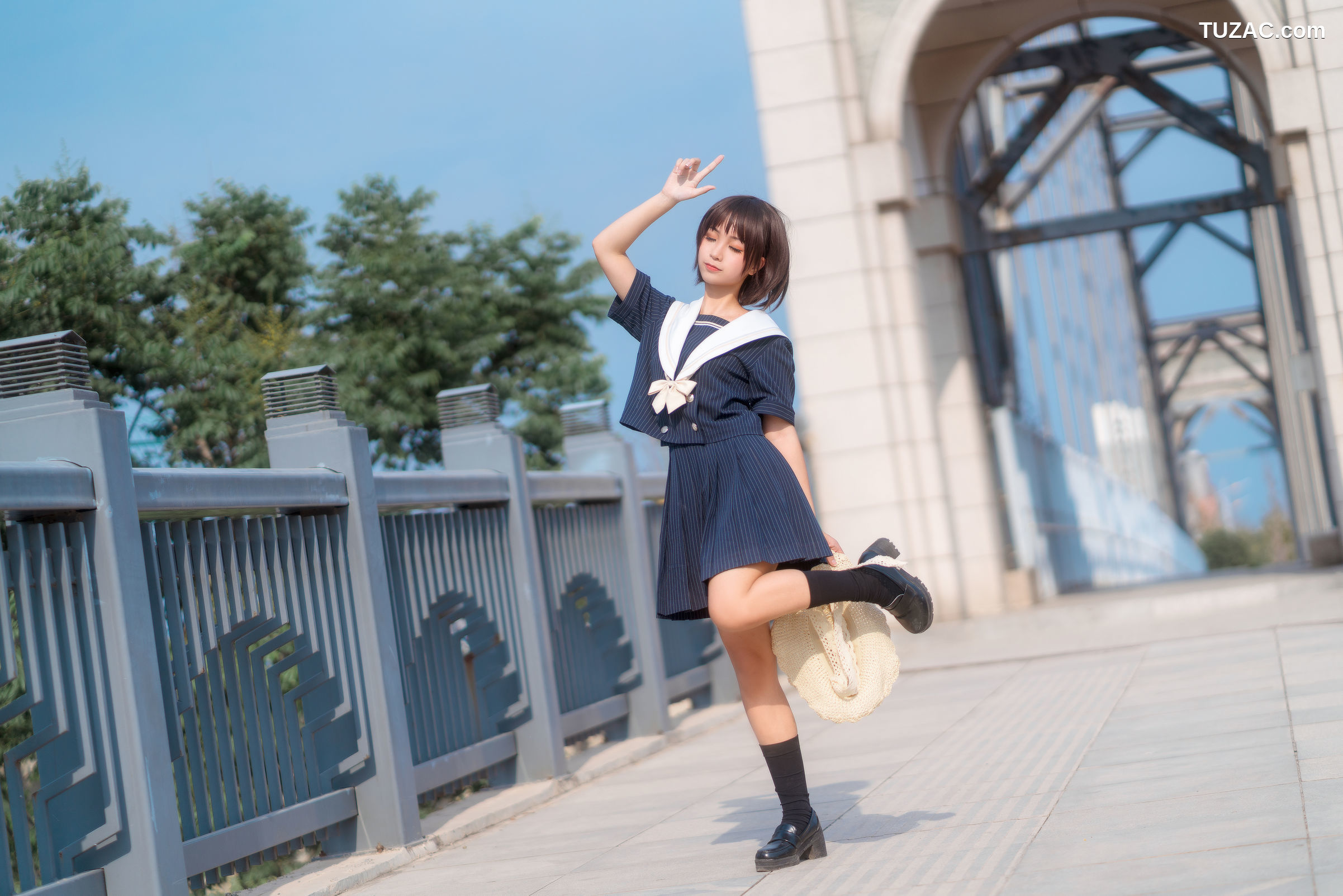 MTCos喵糖映画-Jkl.024-《深蓝JK制服》