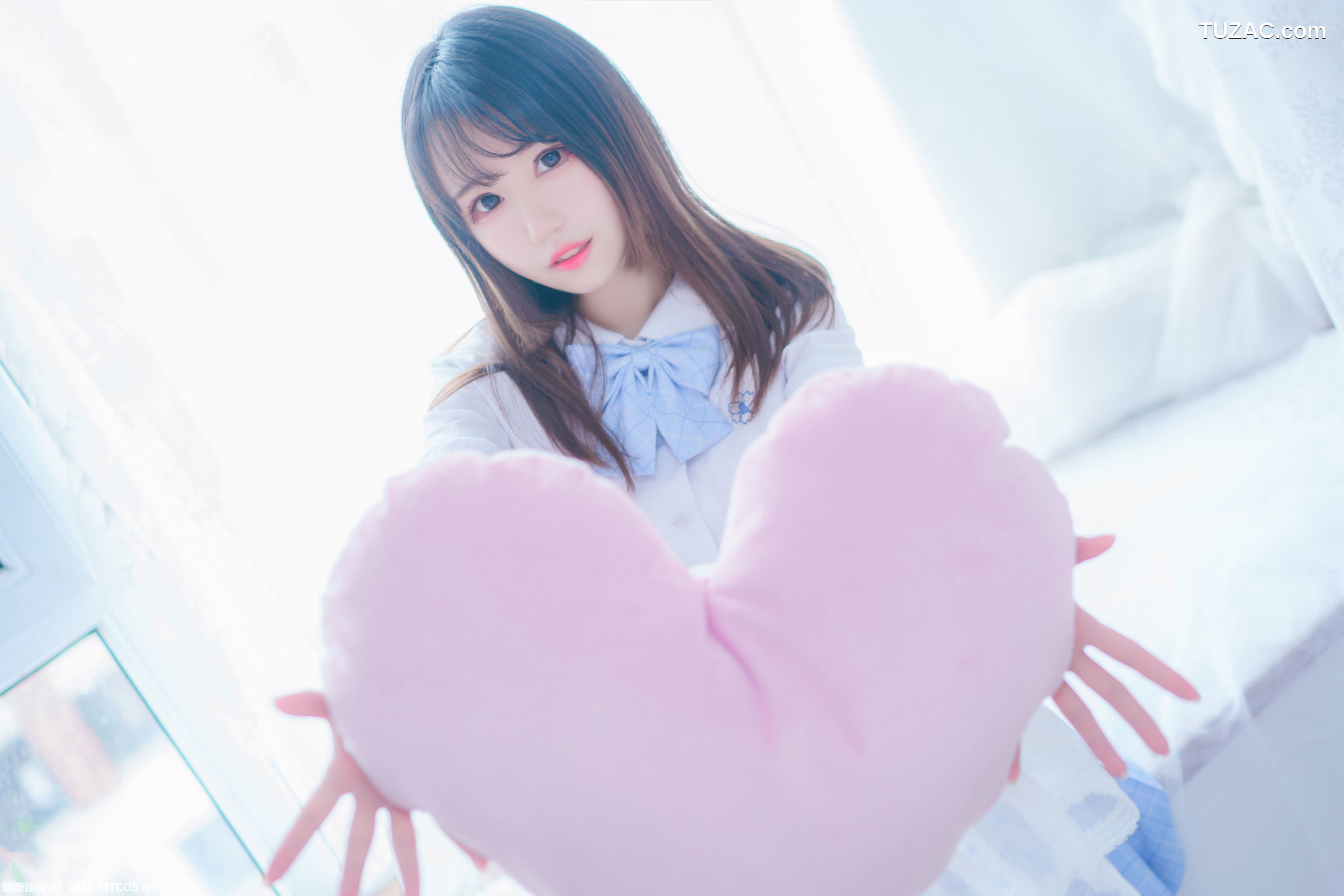 MTCos喵糖映画-Vol.019-《蓝白梦幻少女》