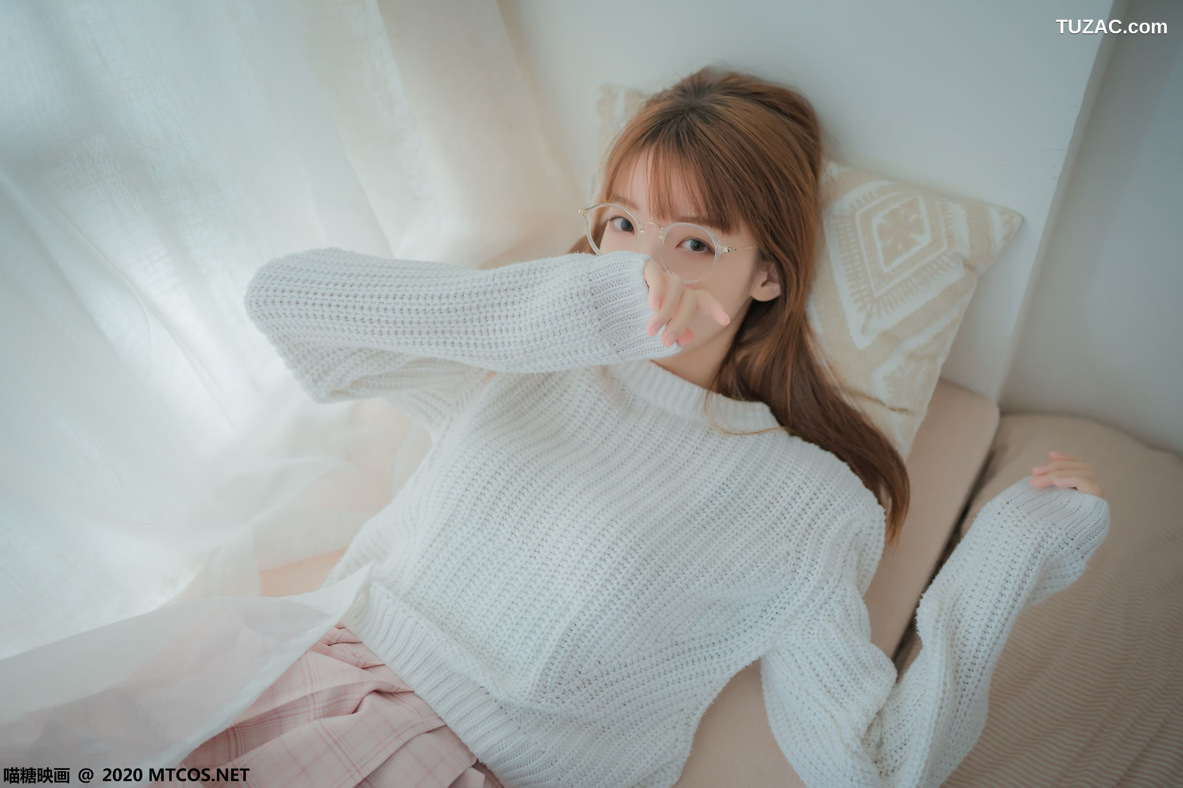 MTCos喵糖映画-Vol.077-《粉格裙的眼睛娘》