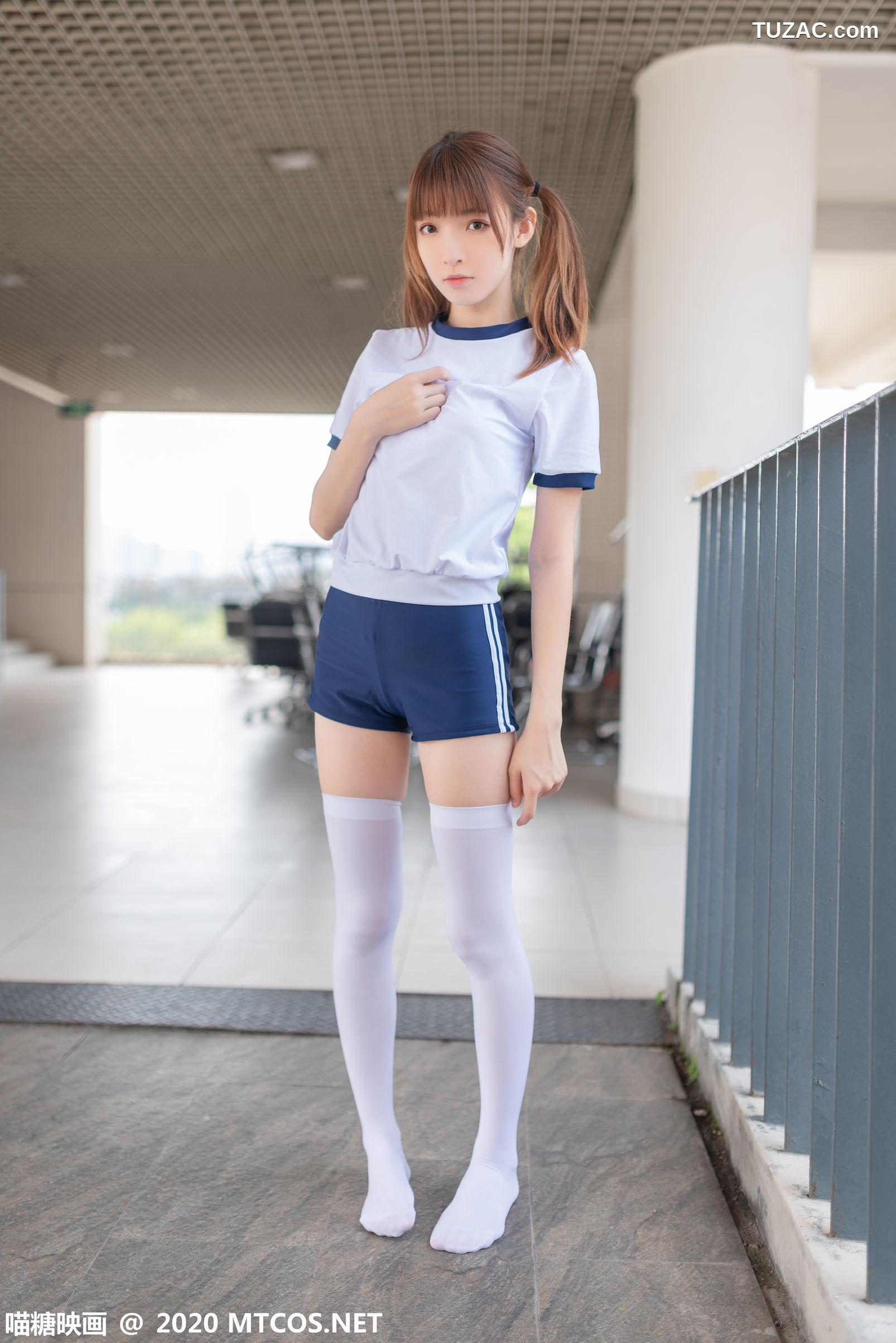 MTCos喵糖映画-Vol.182-《白袜体操服》