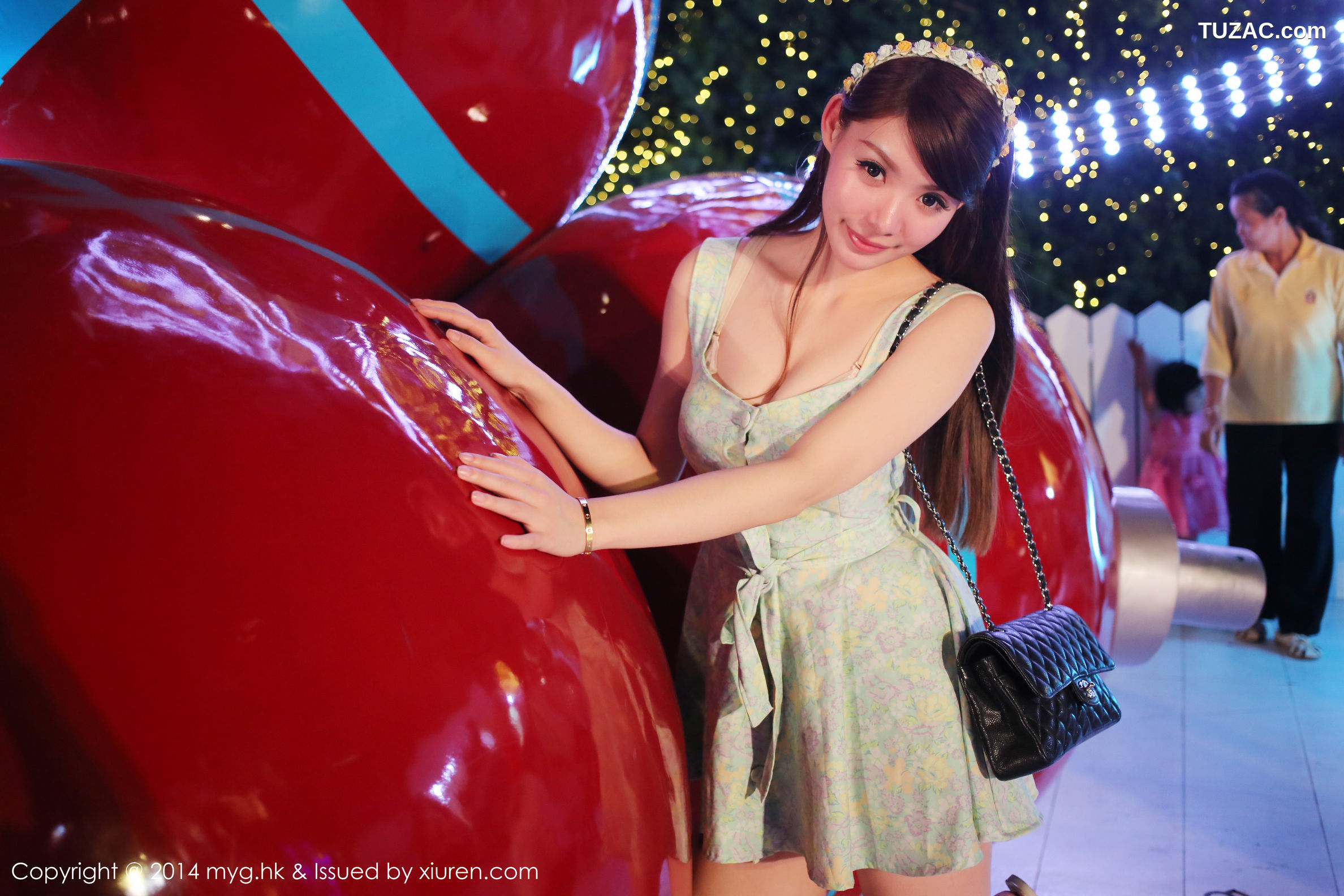 MyGirl美媛馆-085-Mara醬-《泰国旅拍》性感内衣-短裙街拍-2014.12.26
